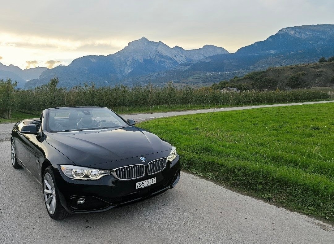 BMW 428i Cabriolet xDrive/automatic/Frisch MFK 04.2026/cam360/carplay/audio Harman Kardon/8 wheels