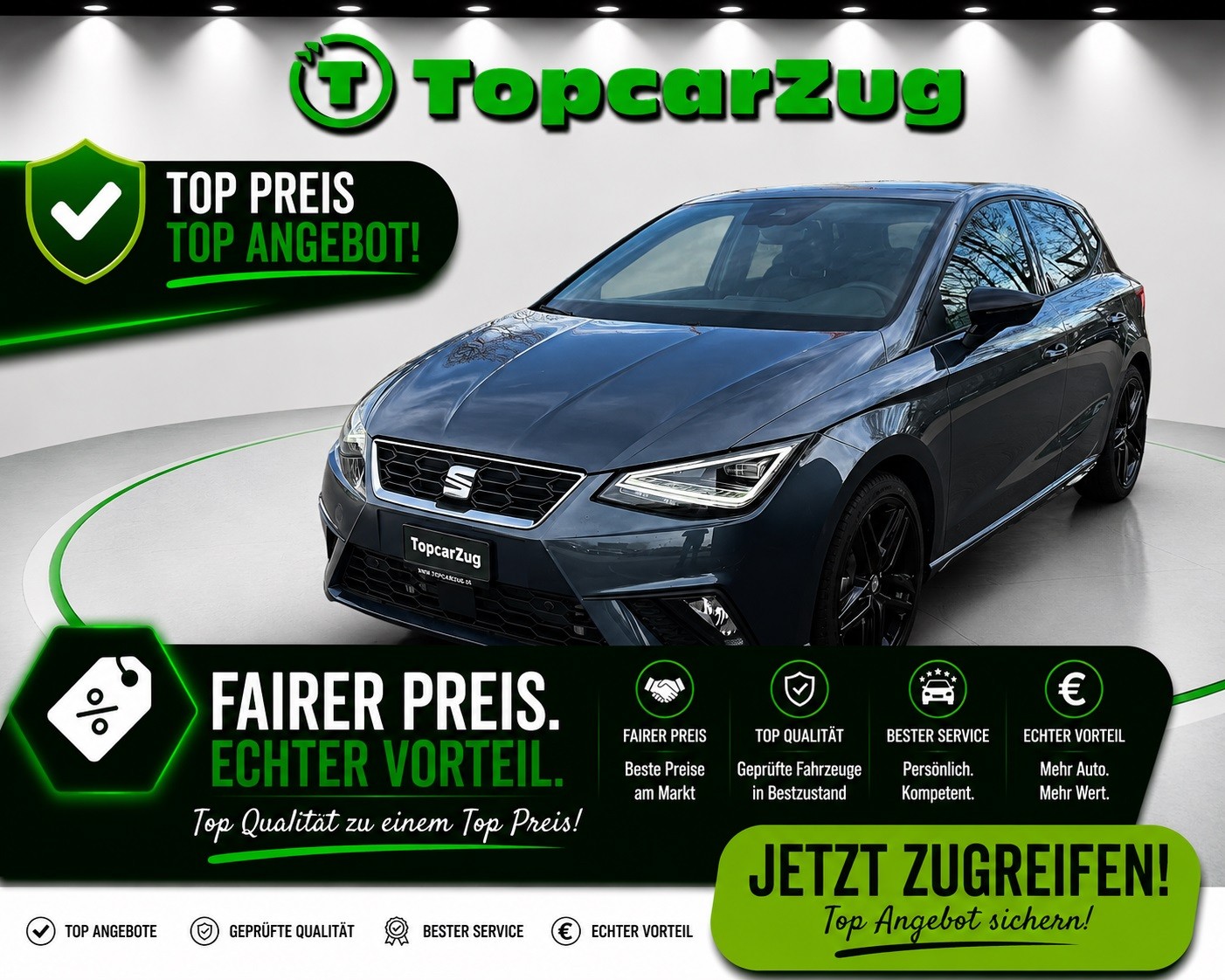 SEAT Ibiza 1.0 EcoTSI FR Black Edition DSG-image-0