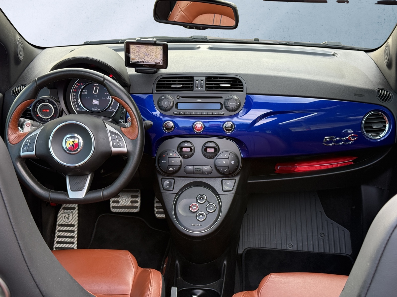 FIAT 595CABRO 1.4 16V Turbo Abarth Turismo *AUTOMAT*-image-10