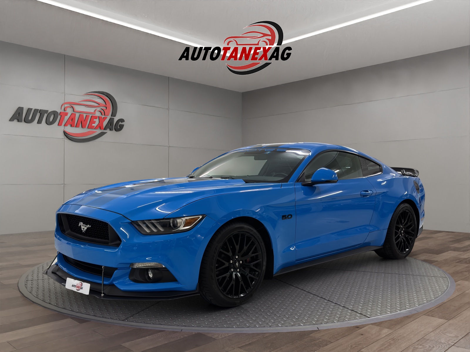 FORD Mustang Fastback 5.0 V8 GT Blue Edition Automat-image-0