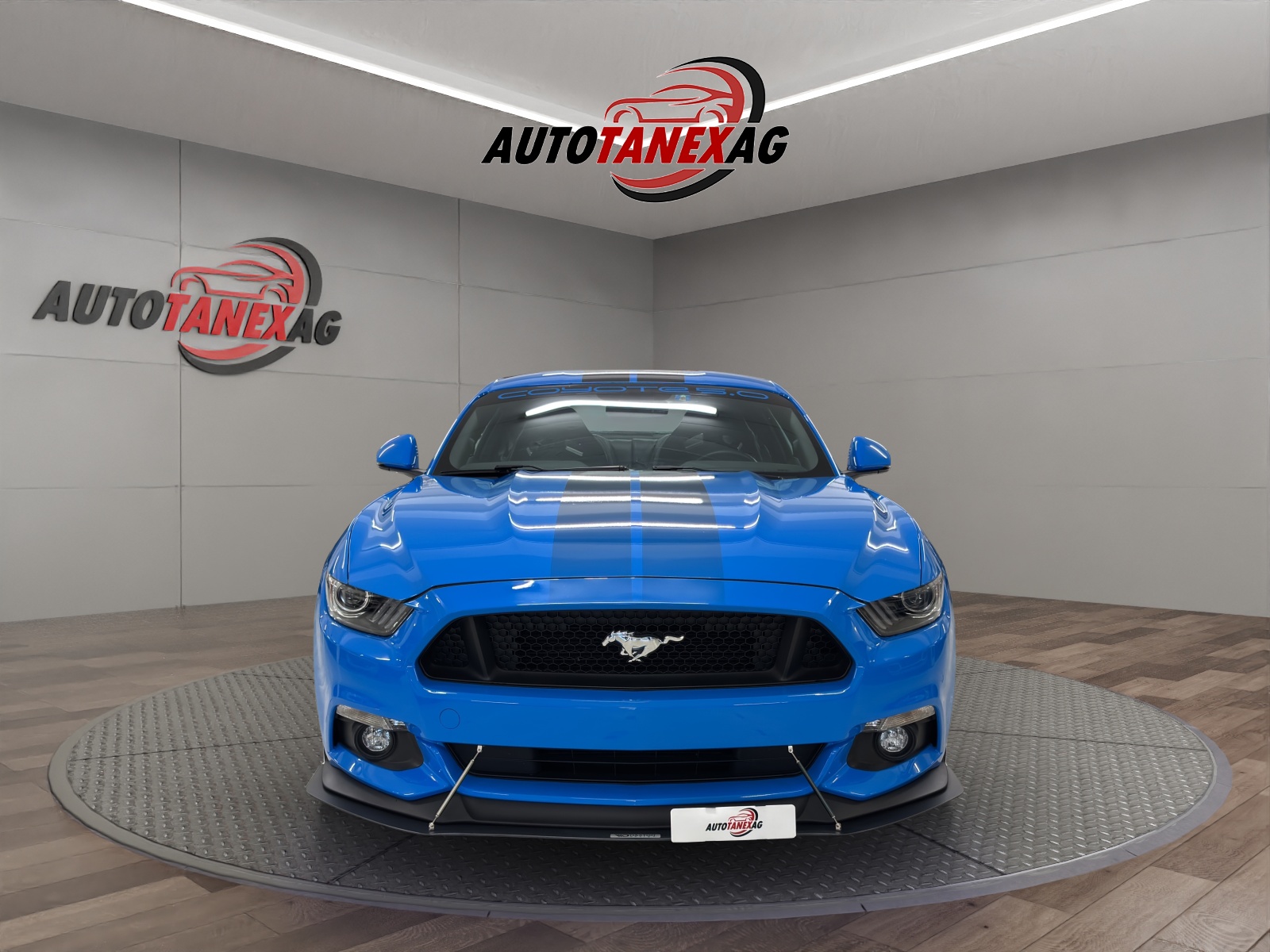 FORD Mustang Fastback 5.0 V8 GT Blue Edition Automat-image-3