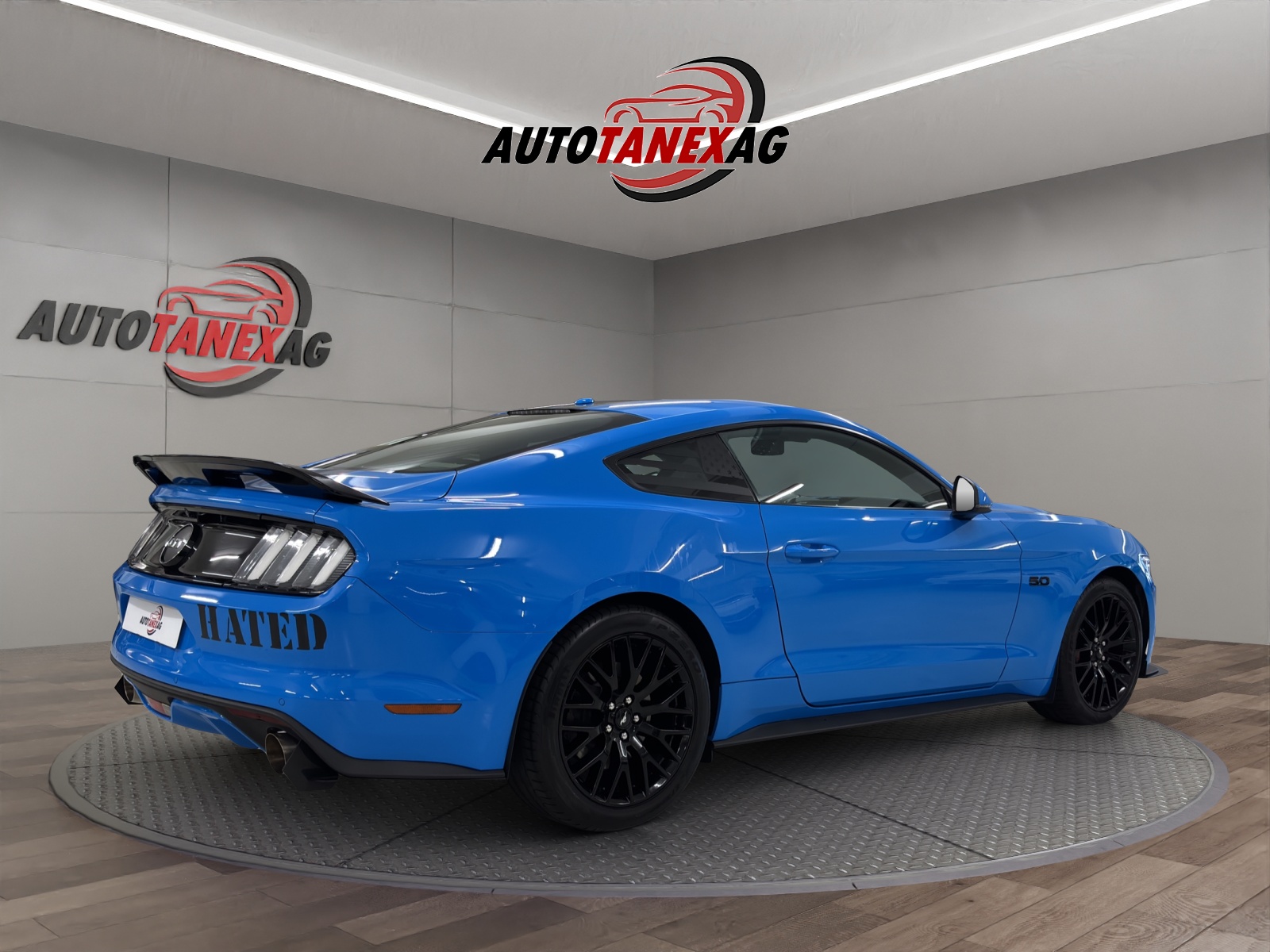 FORD Mustang Fastback 5.0 V8 GT Blue Edition Automat-image-5