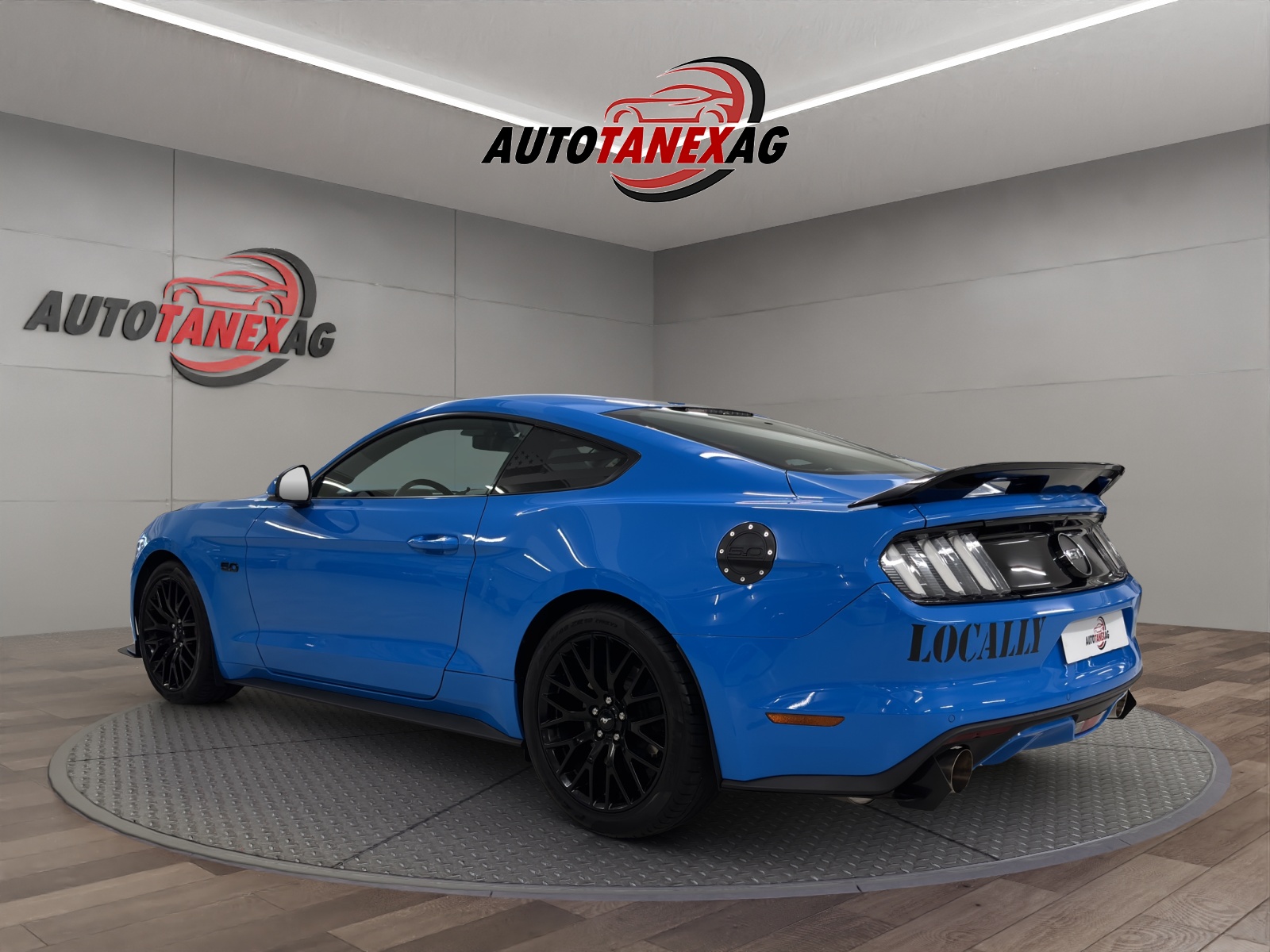 FORD Mustang Fastback 5.0 V8 GT Blue Edition Automat-image-2