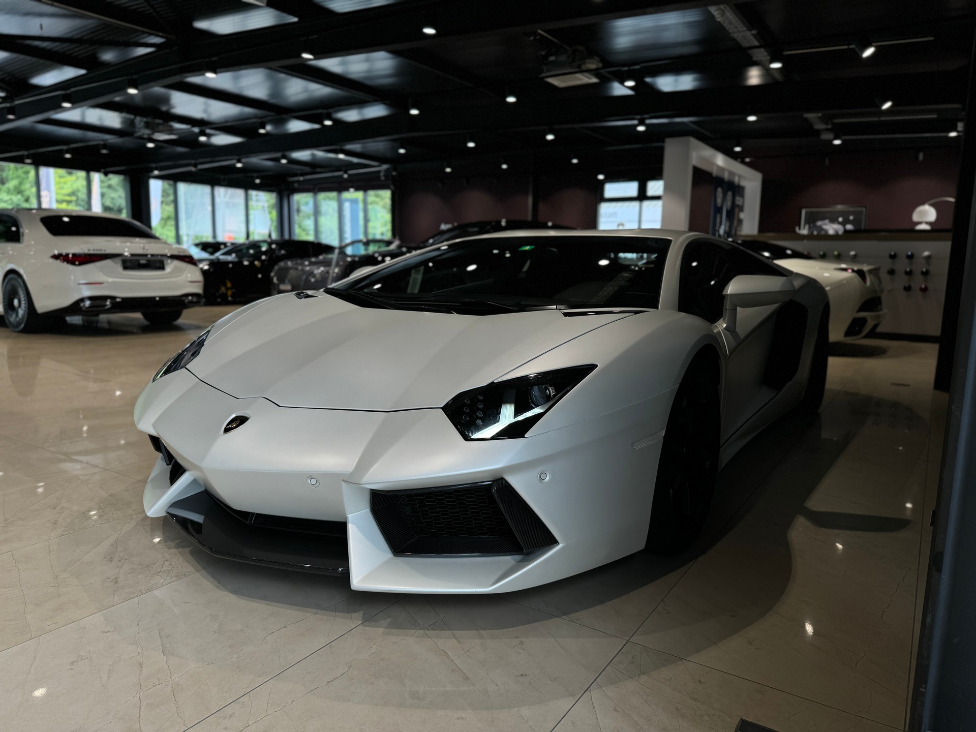 LAMBORGHINI Aventador LP700-4 Coupé E-Gear Carbon Body kit-image-3