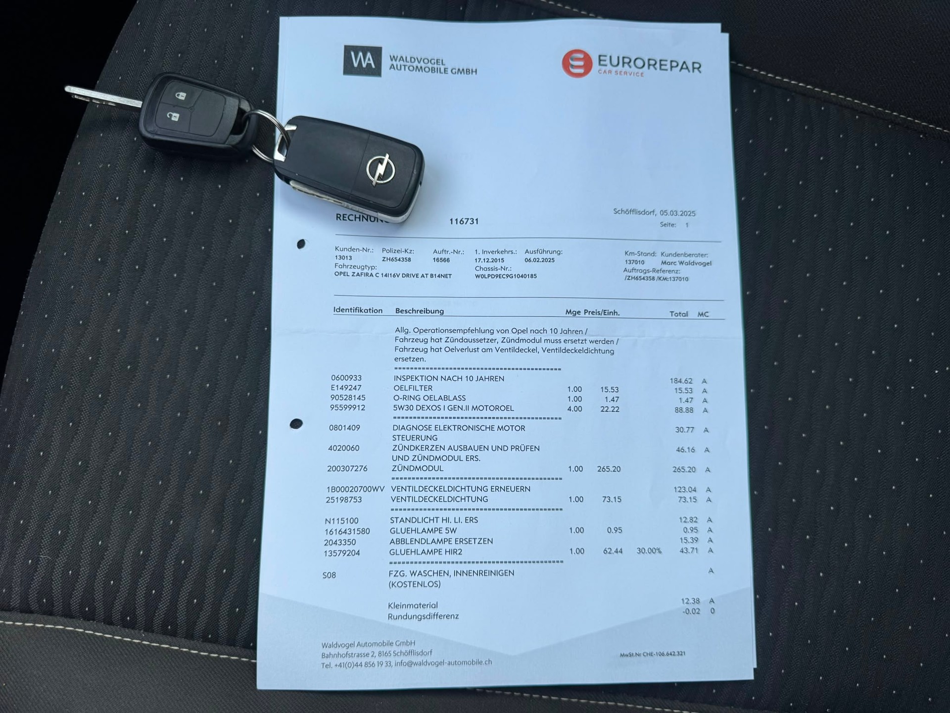 OPEL Zafira Tourer 1.4i 16V Turbo Drive Automatic-image-26