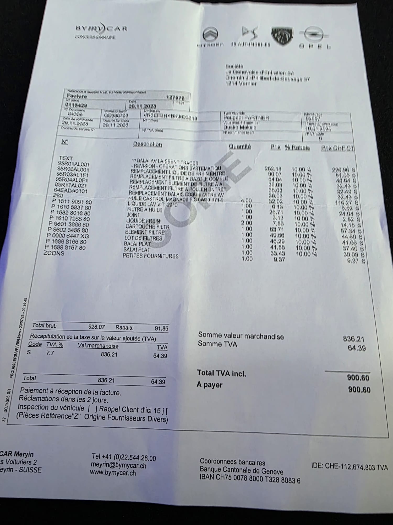 PEUGEOT Partner 1.6 Blue HDi s/s Grip Long 1000kg-image-11
