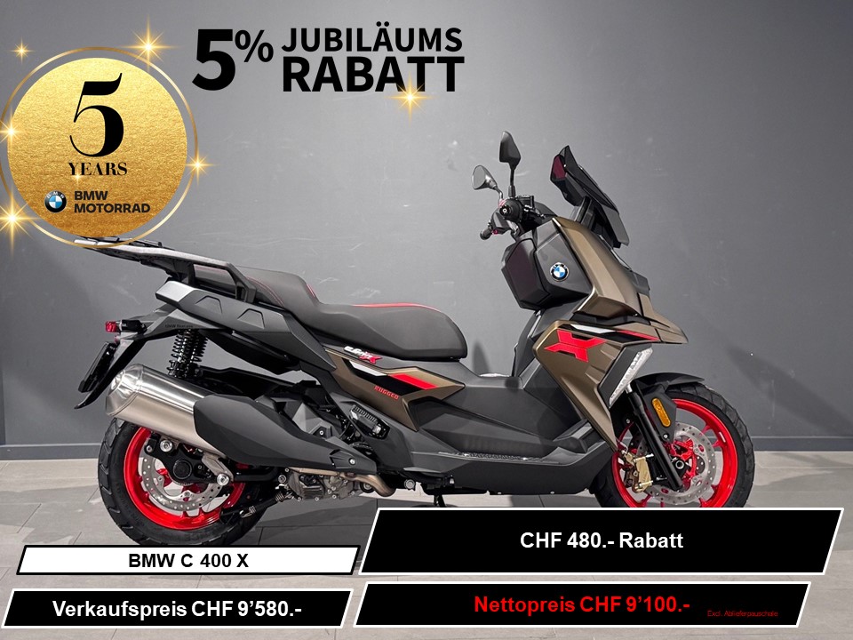BMW C 400 X ABS Rugged Bächli Jubi Deal