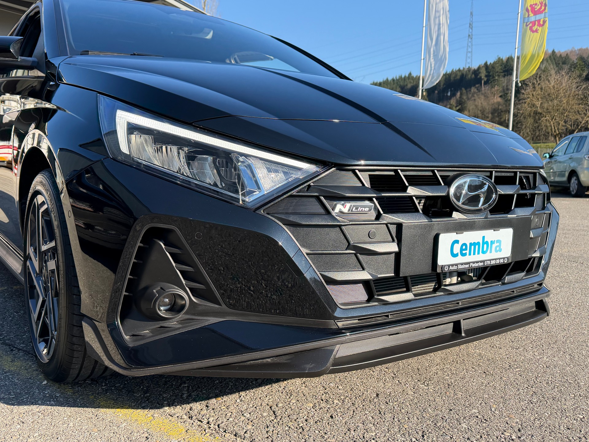 HYUNDAI "N-LINE" i20 1.0 T-GDi N-Line "SPORT N-LINE" CH WAGEN "AUTOMAT" TOP AUSSTATTUNG !!-image-1
