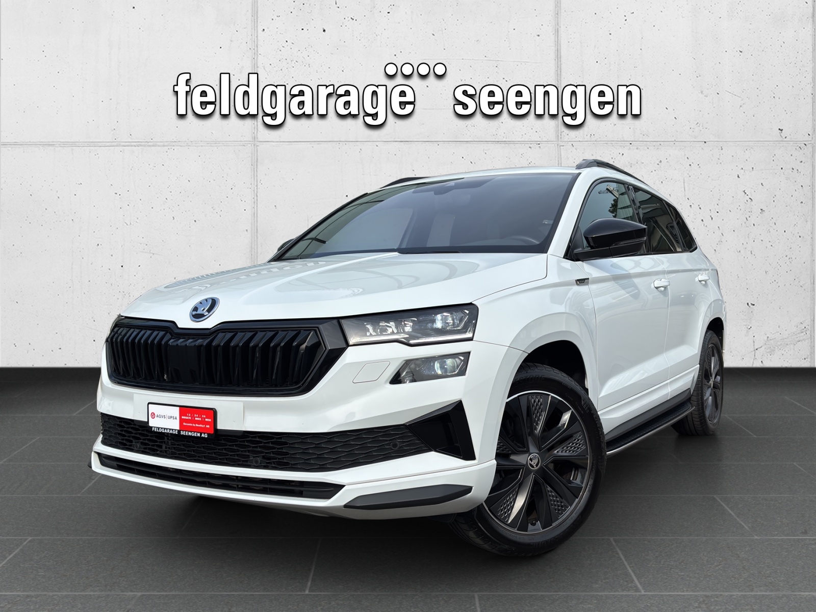 SKODA New Karoq 2.0 TDI CR Sport Line 4x4 DSG mit AHK & elektr. Vordersitze mit Memory & Leder-image-0