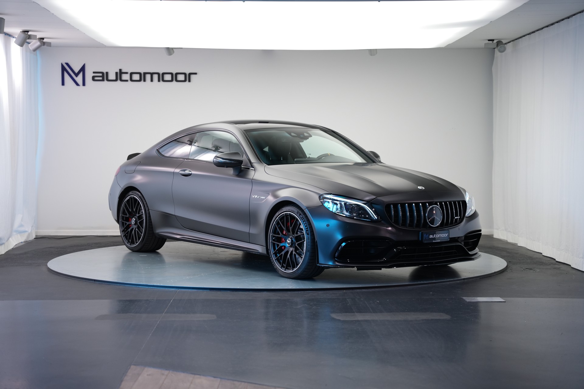 MERCEDES-BENZ C 63 S AMG Premium 9G-tronic *CH-Fahrzeug* *Designo Mattlackierung* *Carbon* *Burmester*-image-2