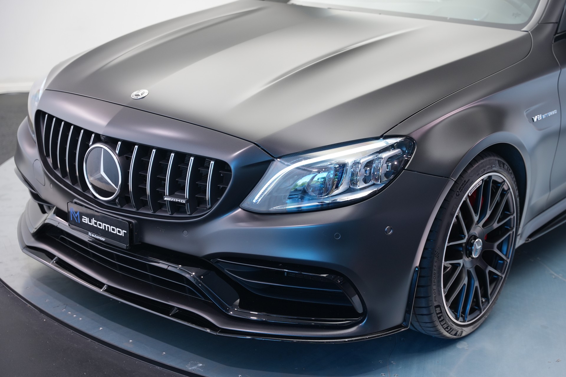 MERCEDES-BENZ C 63 S AMG Premium 9G-tronic *CH-Fahrzeug* *Designo Mattlackierung* *Carbon* *Burmester*-image-47