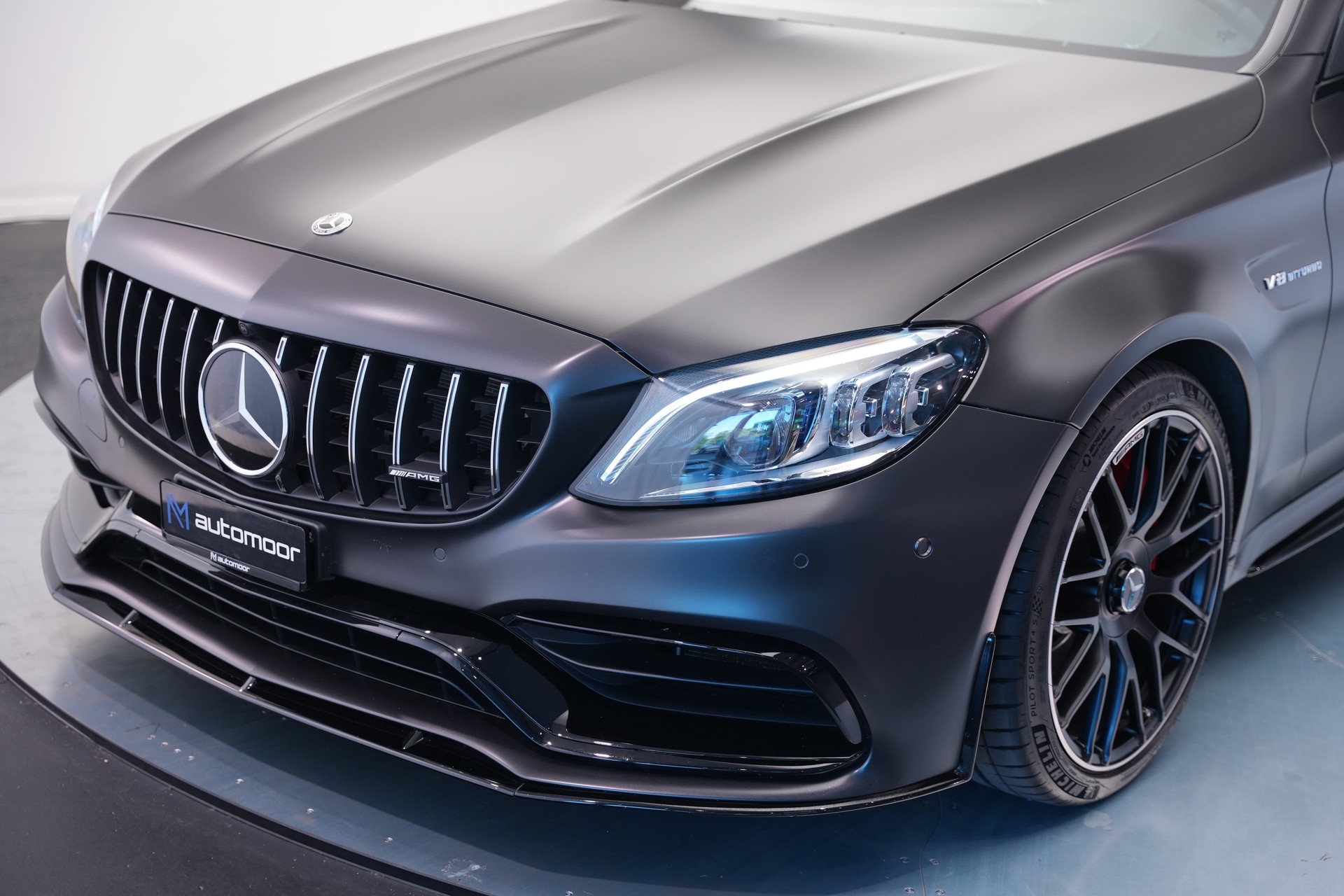 MERCEDES-BENZ C 63 S AMG Premium 9G-tronic *CH-Fahrzeug* *Designo Mattlackierung* *Carbon* *Burmester*-image-47