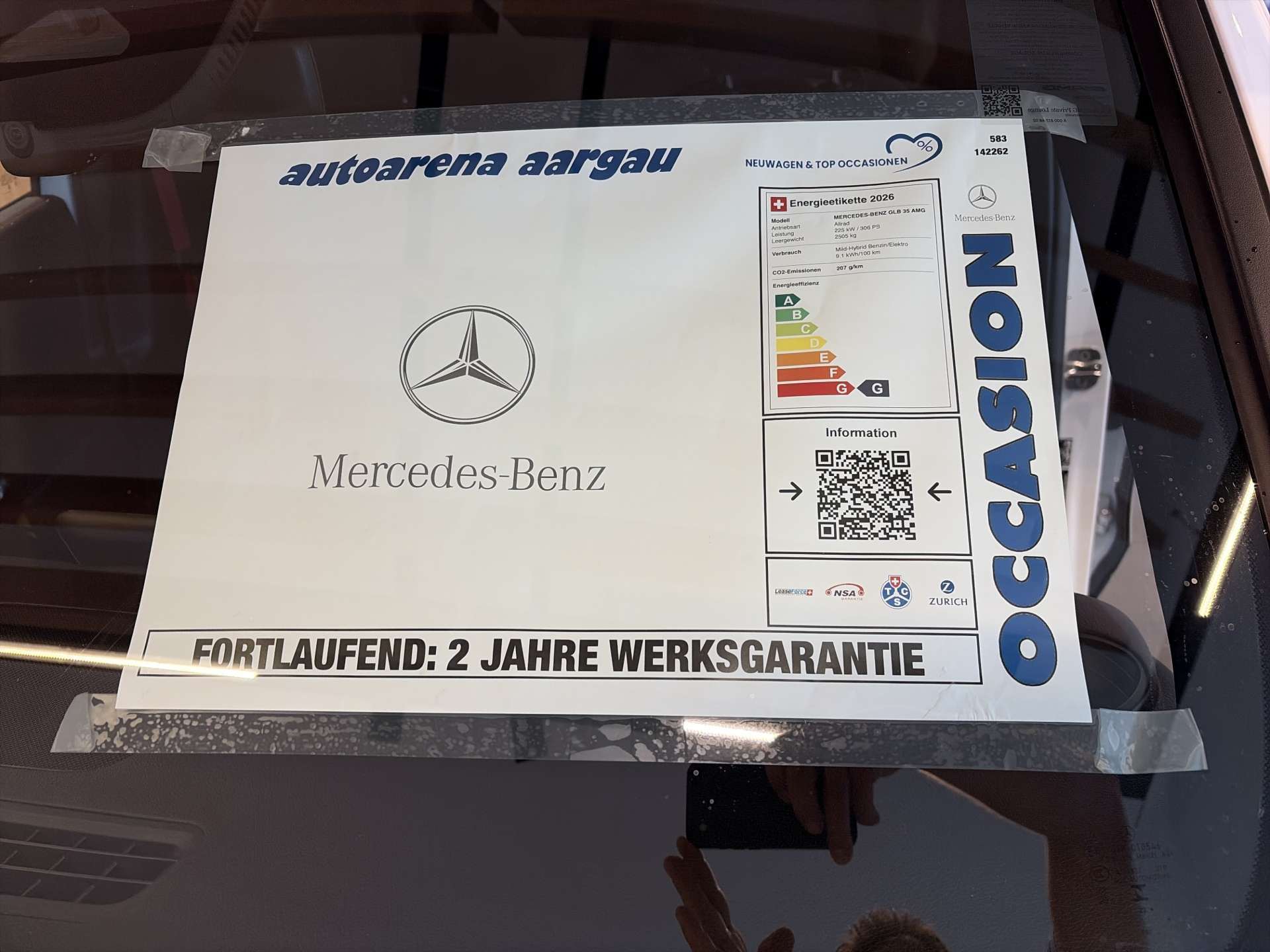 MERCEDES-BENZ GLB 35 AMG 7-Plätzer 306PS 4Matic G-Tronic Automat-image-3
