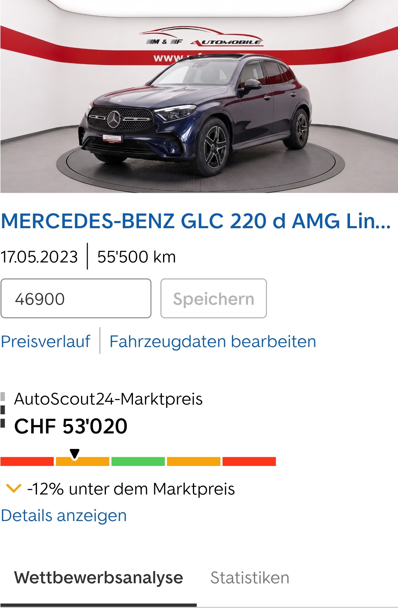 MERCEDES-BENZ GLC 220 d AMG Line 4matic CH FAHRZEUG-image-6