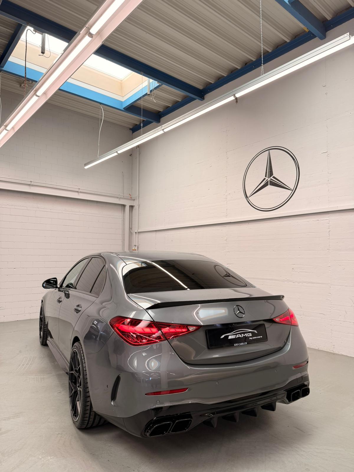 MERCEDES-BENZ C 300 4Matic AMG (C63 AMG Bodykit) Limited Grey Performance Garantie & Gratisservice-image-7