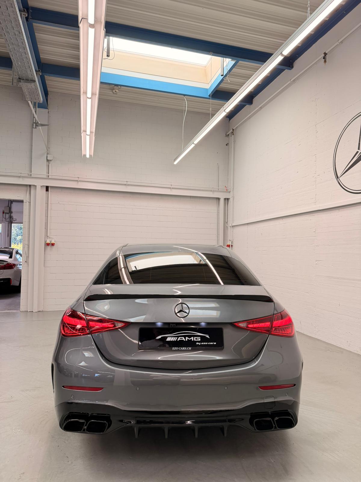 MERCEDES-BENZ C 300 4Matic AMG (C63 AMG Bodykit) Limited Grey Performance Garantie & Gratisservice-image-8