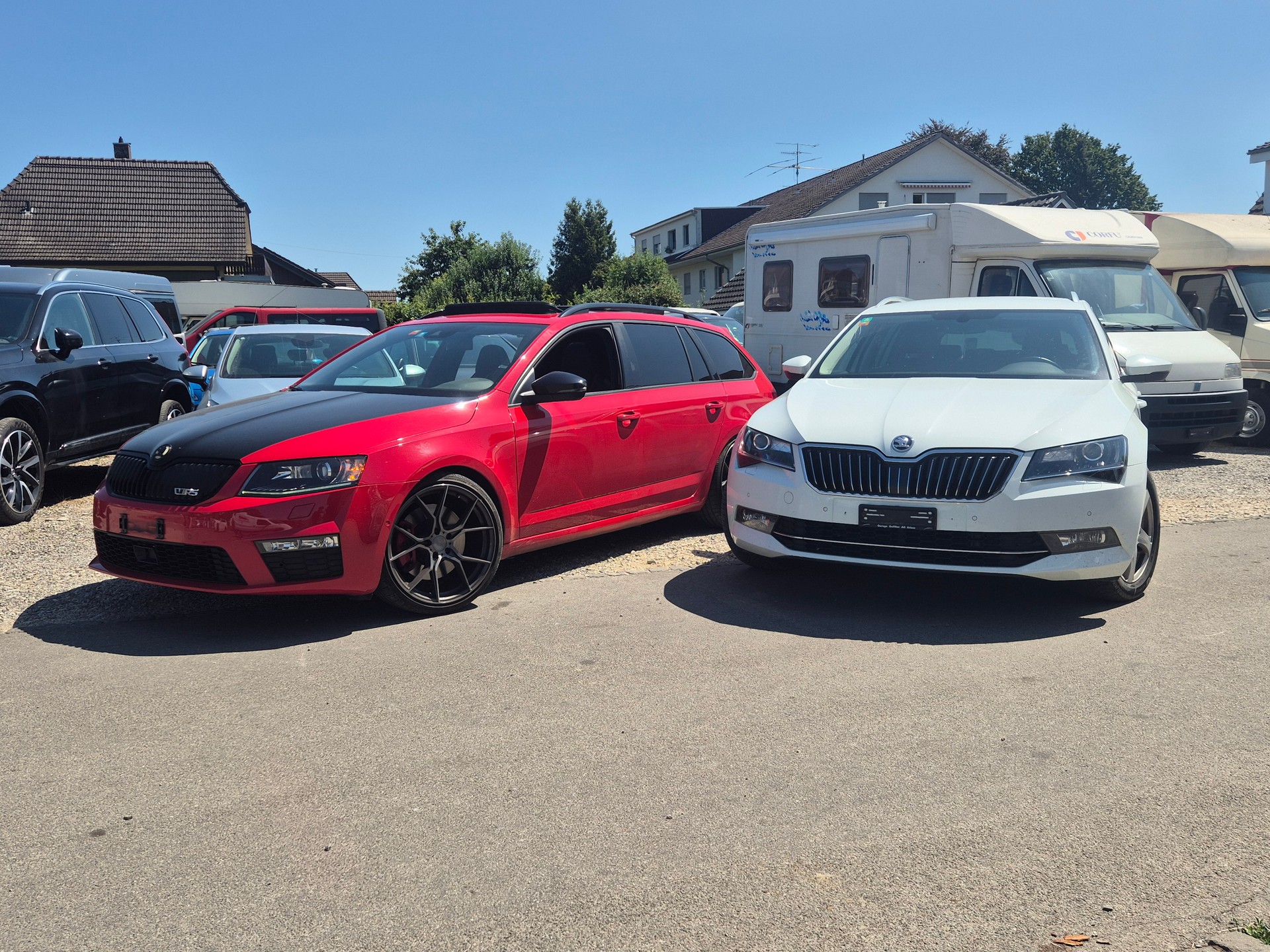 SKODA Octavia Combi RS 230PS Automat Top Ausstattung-image-0