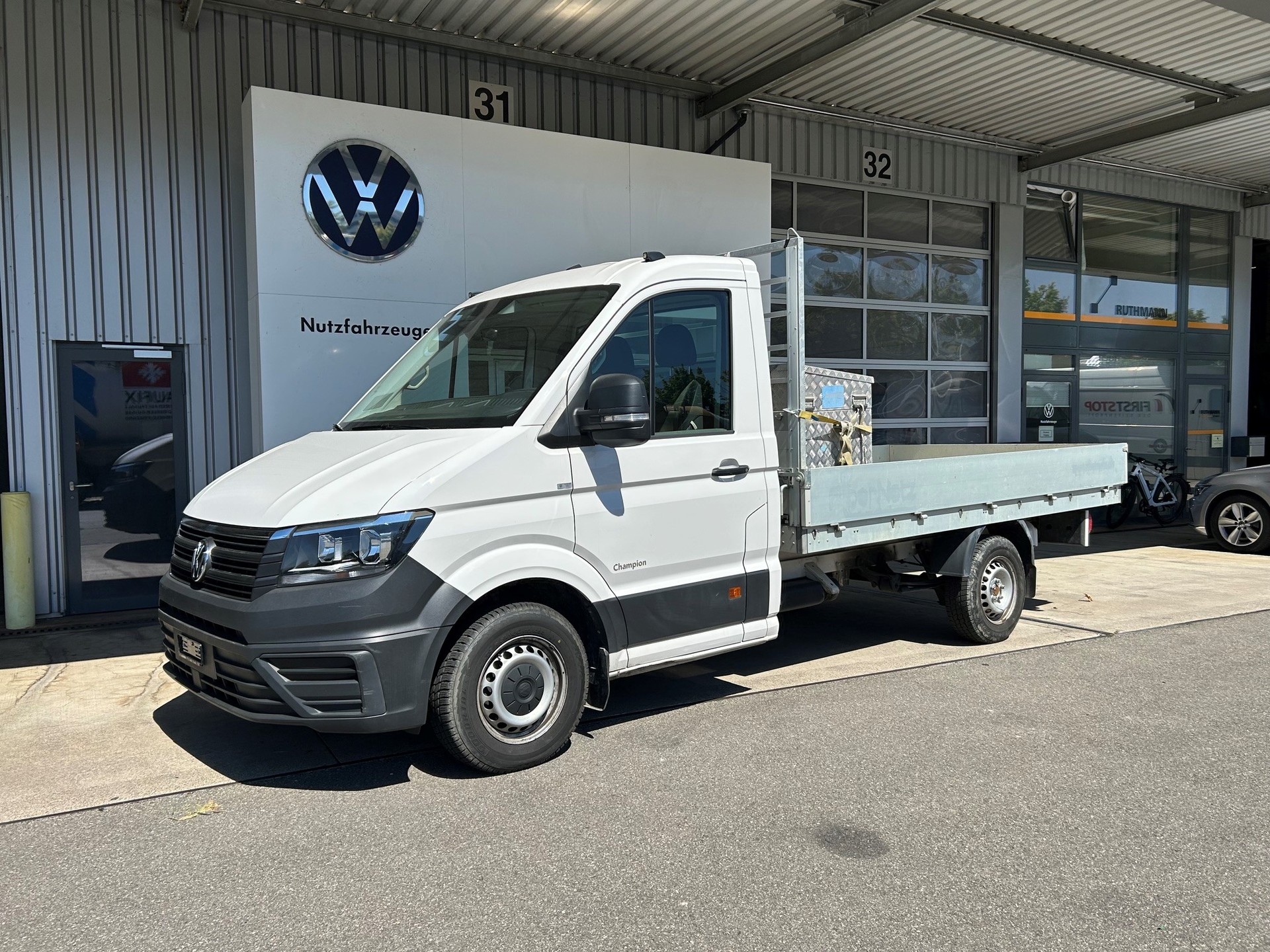 VW Crafter 35 EK 177PS TDI FWD mit Ladebrücke