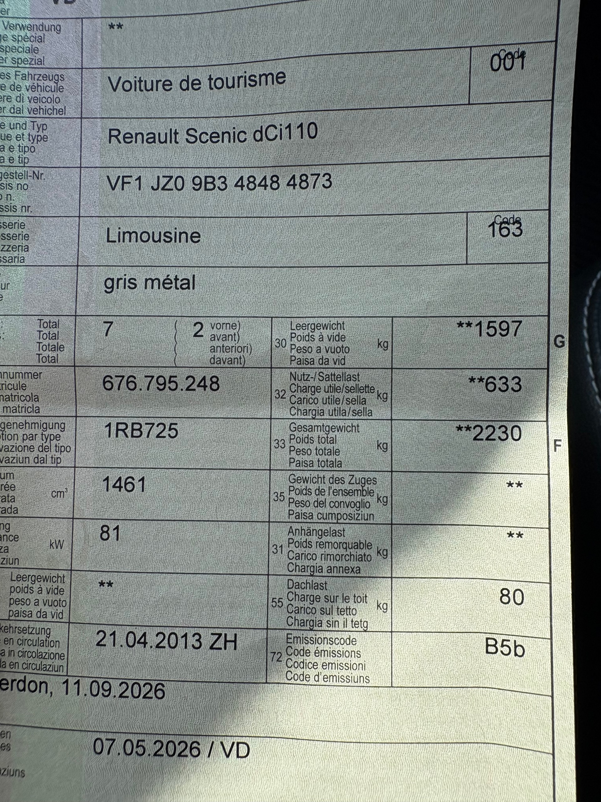 RENAULT Grand Scénic 1.5 dCi Dynamique EDC-image-12