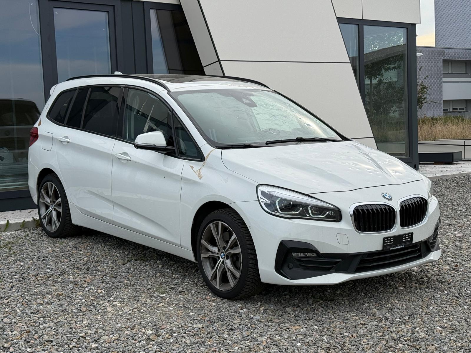 BMW 218d xDrive Gran Tourer 7-Sitzer Steptronic Sport Line **HAGELSCHADEN** **Jetzt nur noch CHF 12'900.- statt CHF 19'900.-**-image-5