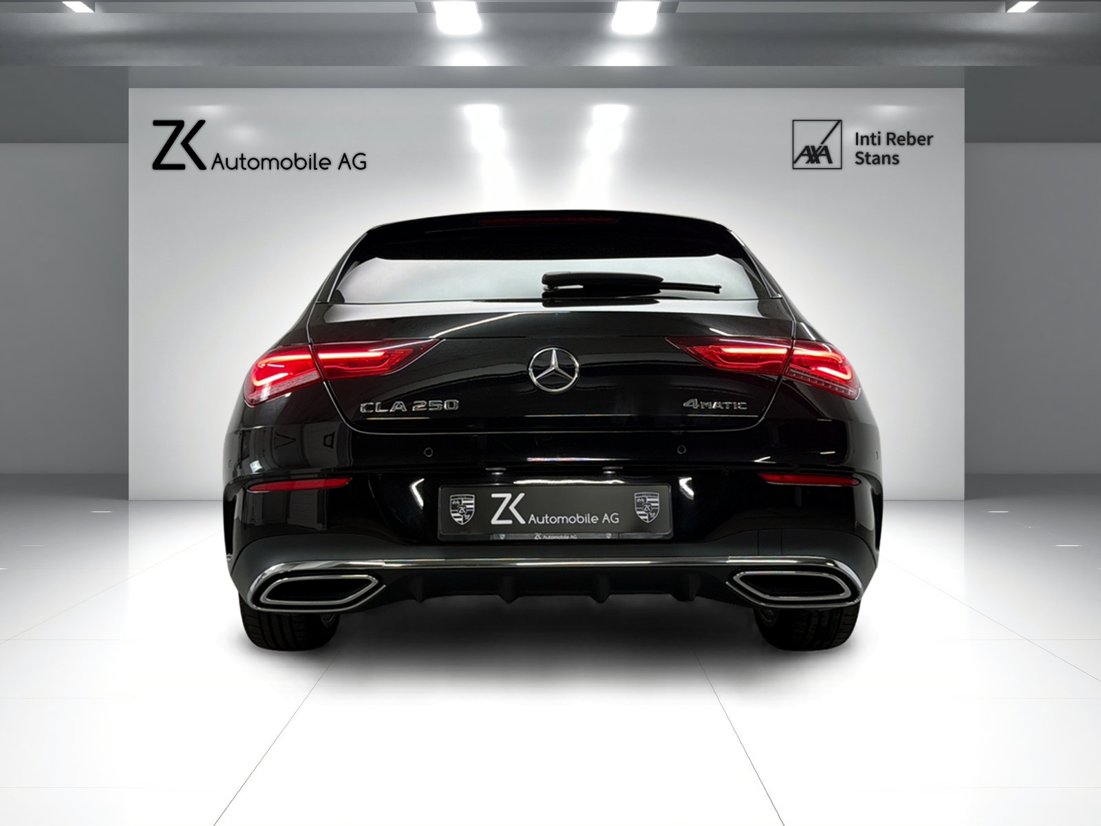 MERCEDES-BENZ CLA Shooting Brake 250 AMG Line Cosmos Black 4Matic / 360° Kamera / Panoramadach / Head-Up-Display / Keyless Go /-image-4