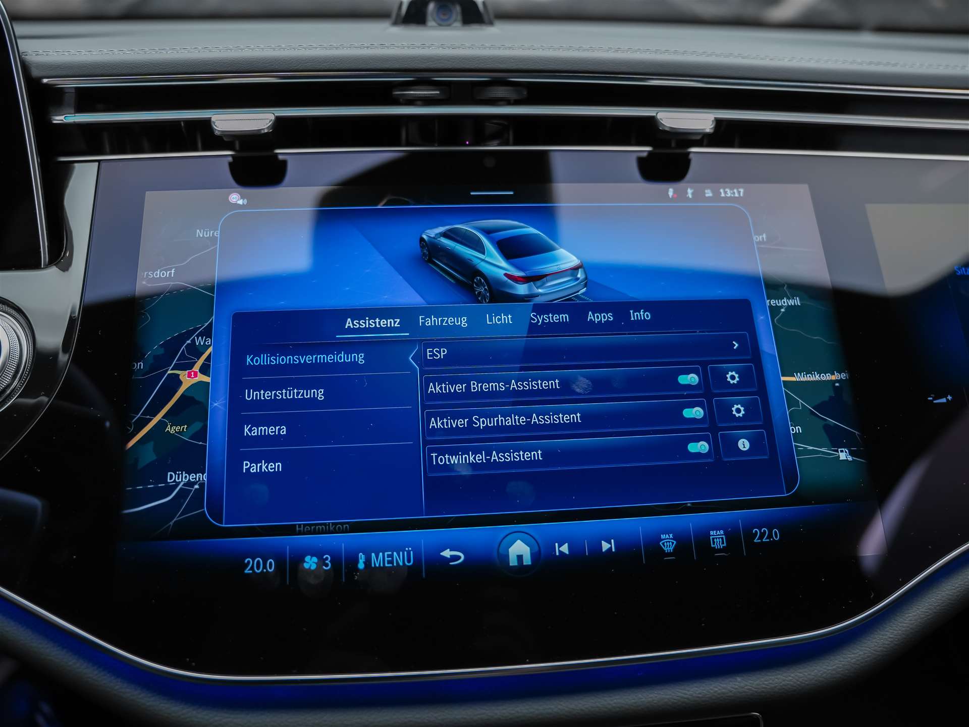 MERCEDES-BENZ E 220 d 4Matic AMG Line 9G-Tronic *Superscreen*Burmester*360° Kamera*-image-34