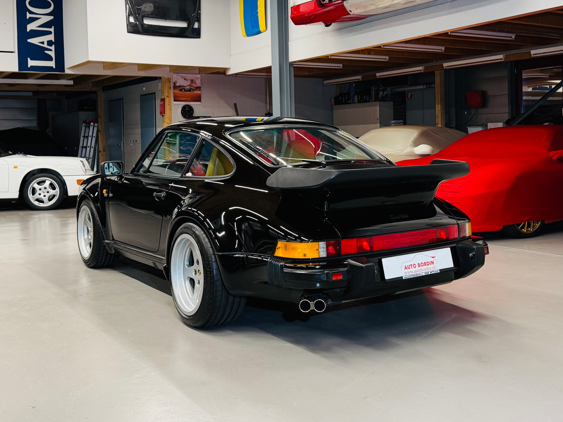 PORSCHE 911 930 Turbo 3.3 Modelljahr 1987 „A1 Schwarz glanz“ RUF Veteran-image-9
