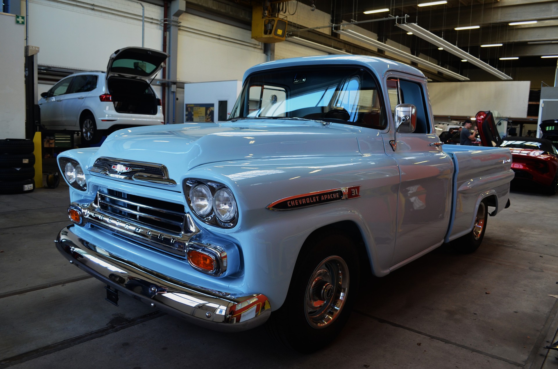 CHEVROLET Apache 31 VETERANEN Fahrzeug CH-Neu-Aufbau-image-2