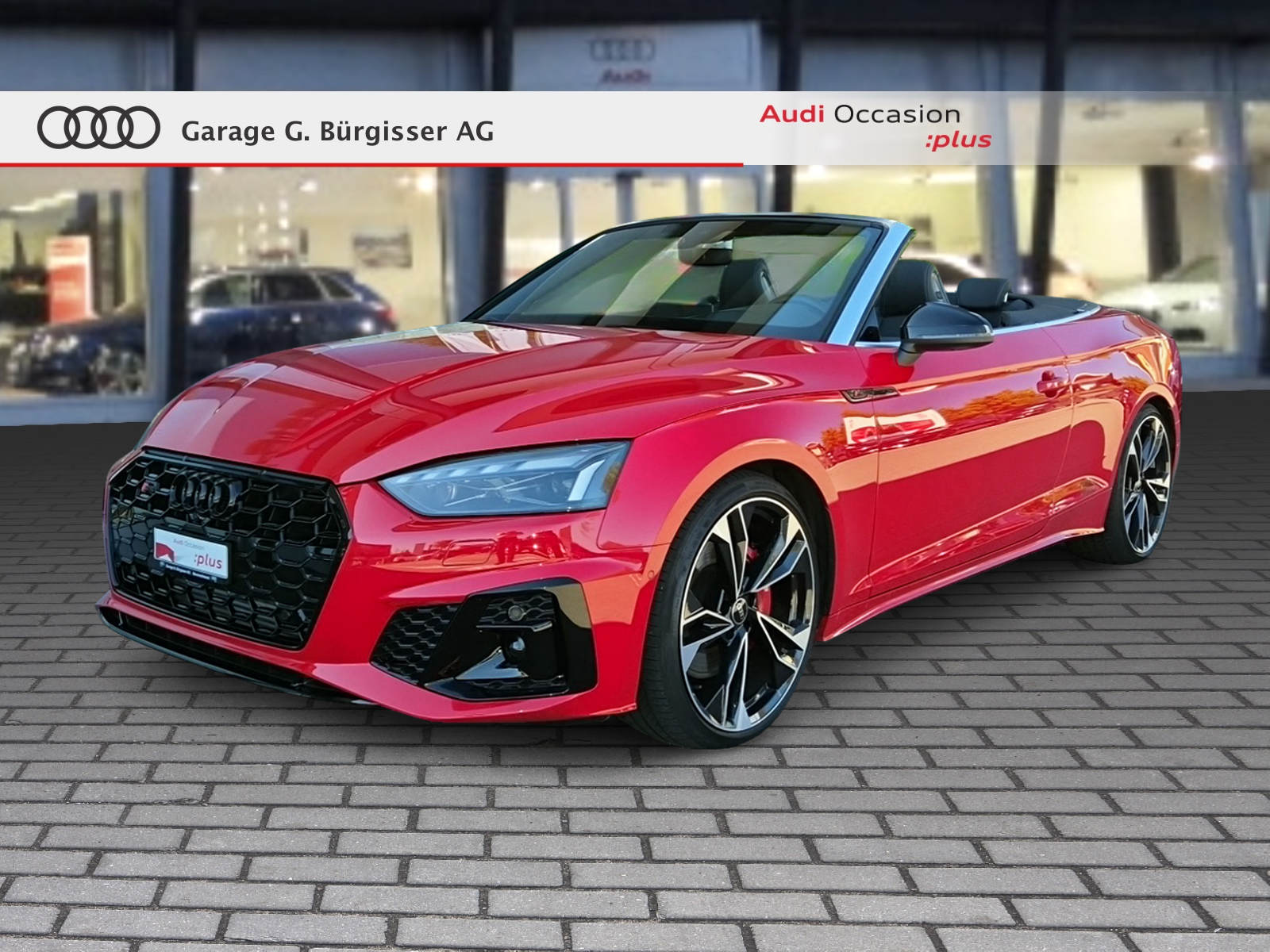 AUDI S5 Cabriolet 3.0 TFSI quattro tiptronic "Competition Plus" Progressivrot Metallic-image-0