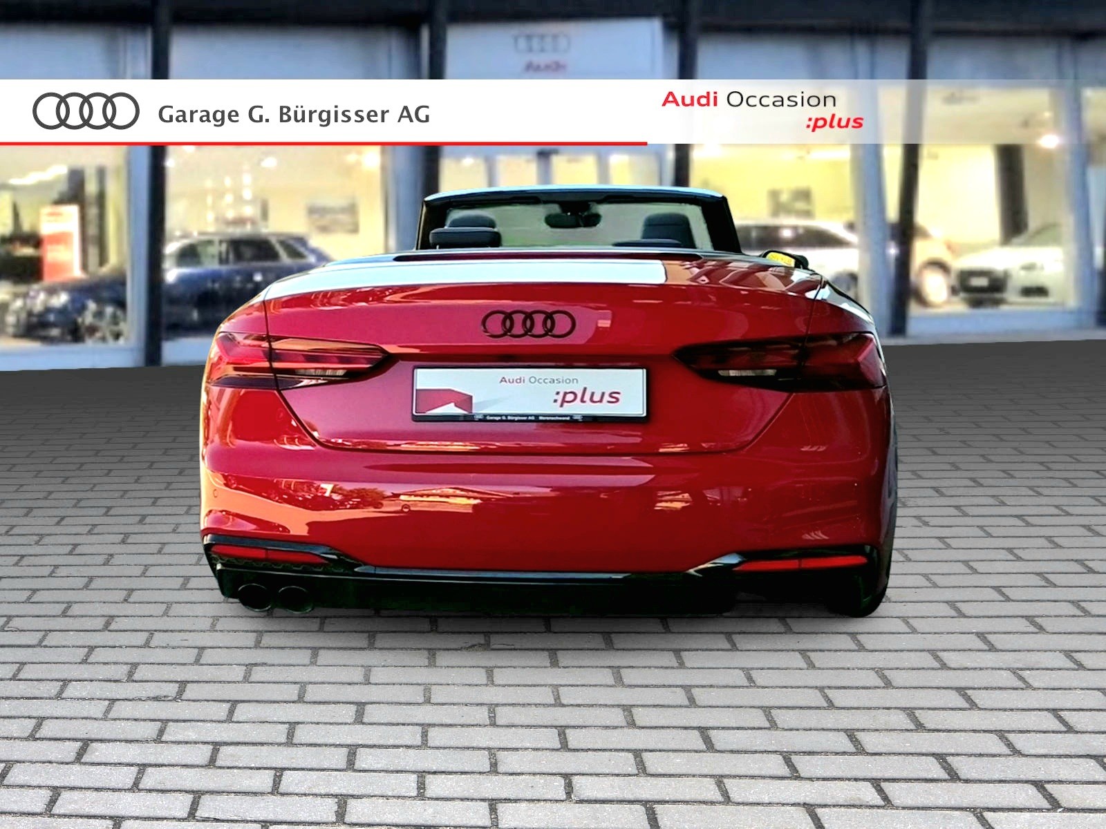 AUDI S5 Cabriolet 3.0 TFSI quattro tiptronic "Competition Plus" Progressivrot Metallic-image-4