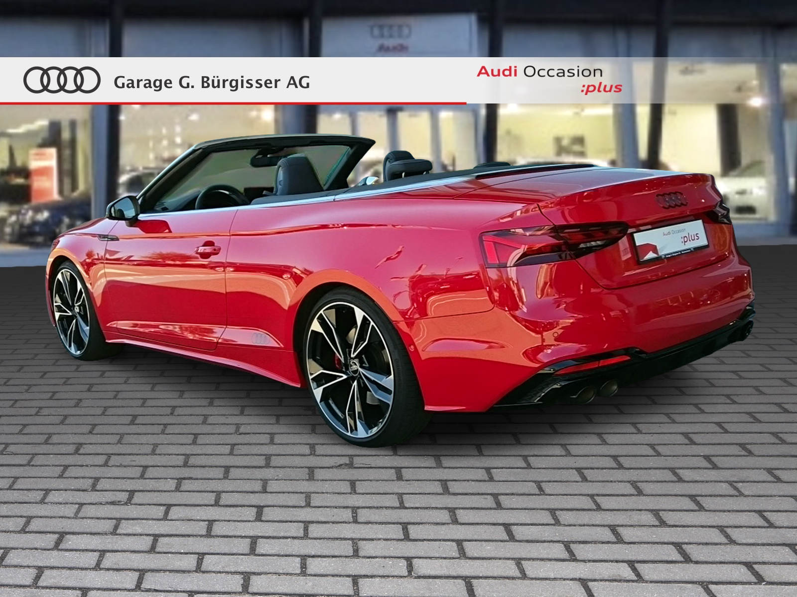 AUDI S5 Cabriolet 3.0 TFSI quattro tiptronic "Competition Plus" Progressivrot Metallic-image-3