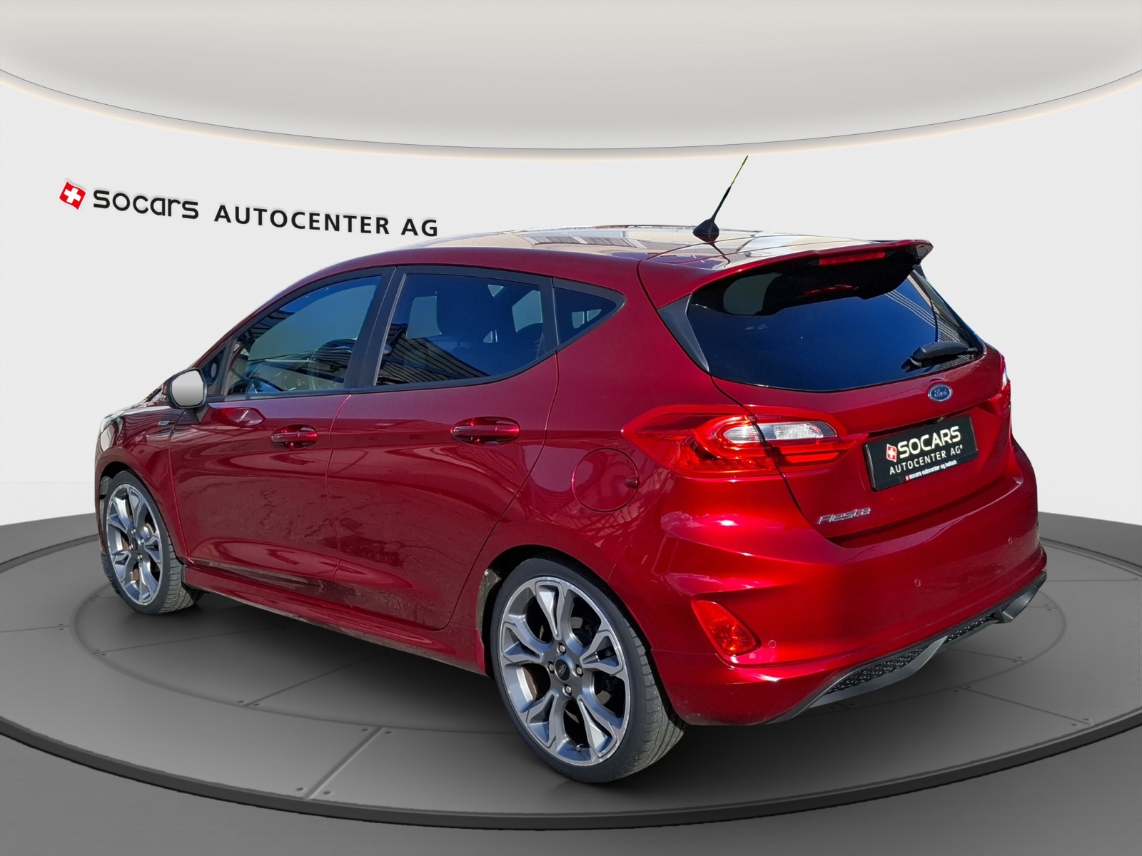 FORD Fiesta 1.0 SCTi ST Line // 8 fach Aluminiumbereift // MFK 09.10.2026-image-4