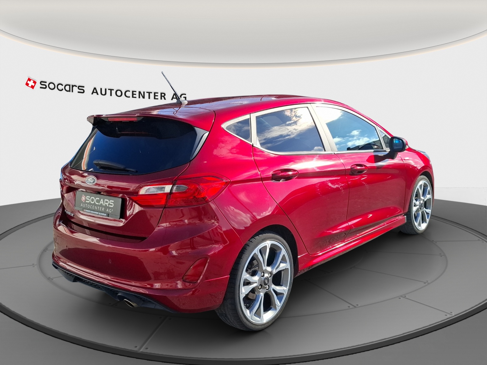 FORD Fiesta 1.0 SCTi ST Line // 8 fach Aluminiumbereift // MFK 09.10.2026-image-2