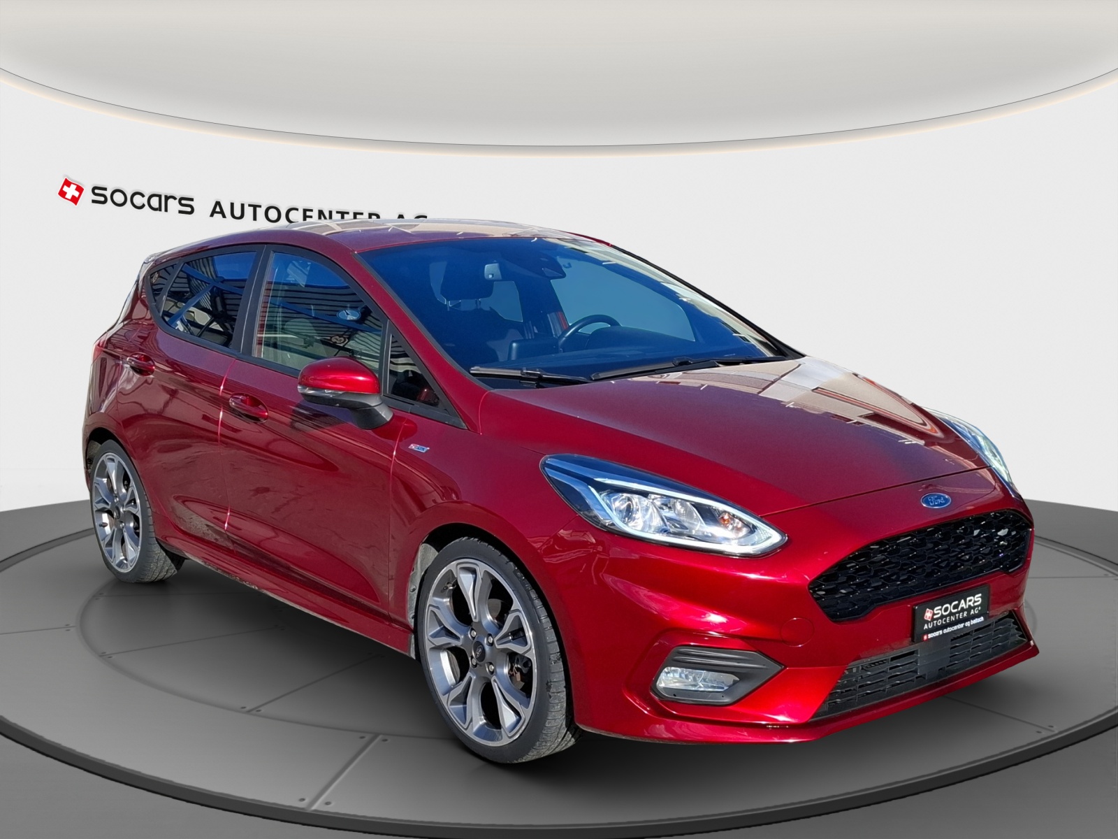 FORD Fiesta 1.0 SCTi ST Line // 8 fach Aluminiumbereift // MFK 09.10.2026-image-3