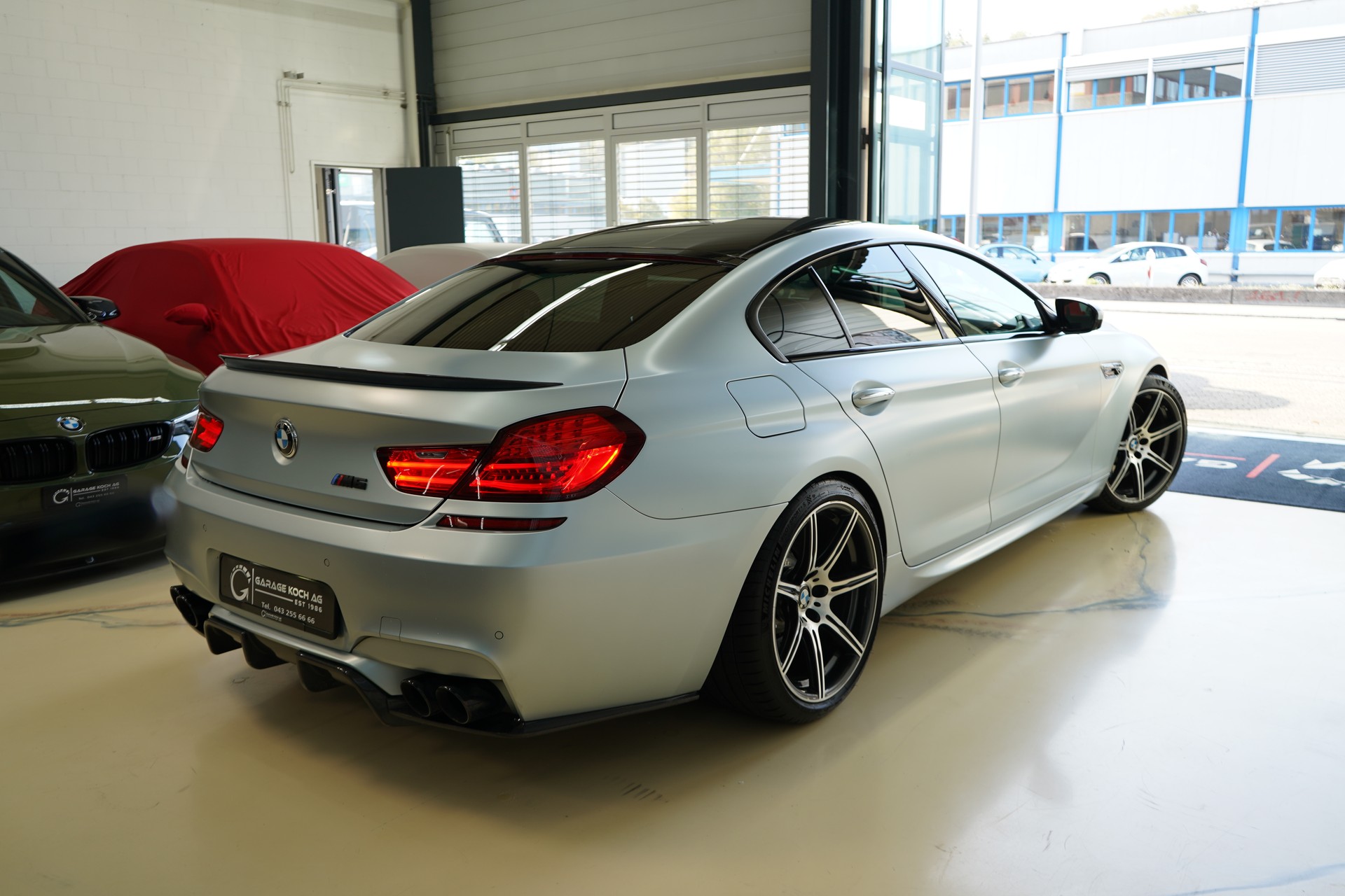 BMW M6 Gran Coupé Drivelogic / Frozen Silver Met. **-image-8
