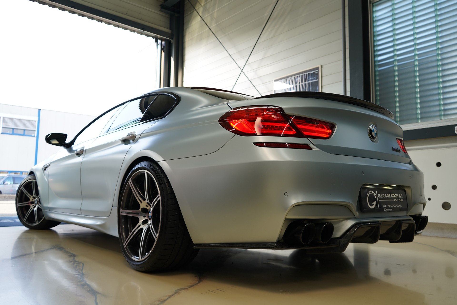 BMW M6 Gran Coupé Drivelogic / Frozen Silver Met. **-image-5