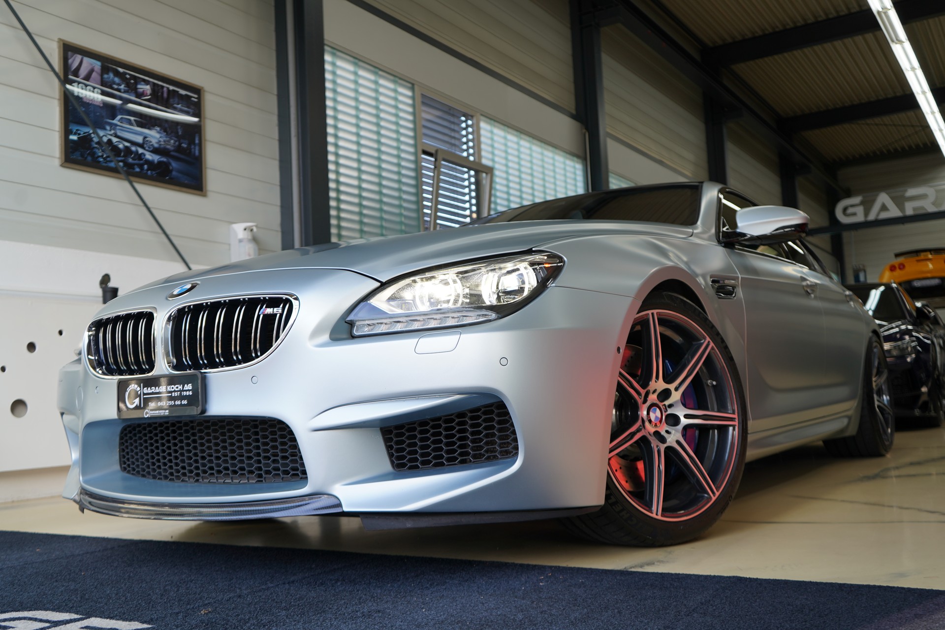 BMW M6 Gran Coupé Drivelogic / Frozen Silver Met. **-image-1