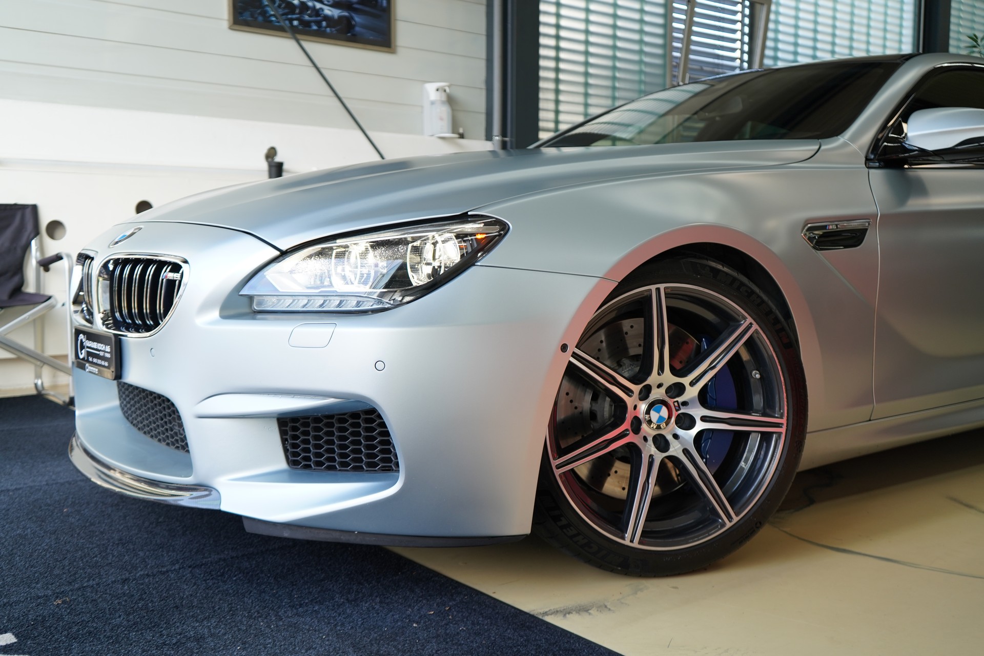 BMW M6 Gran Coupé Drivelogic / Frozen Silver Met. **-image-3