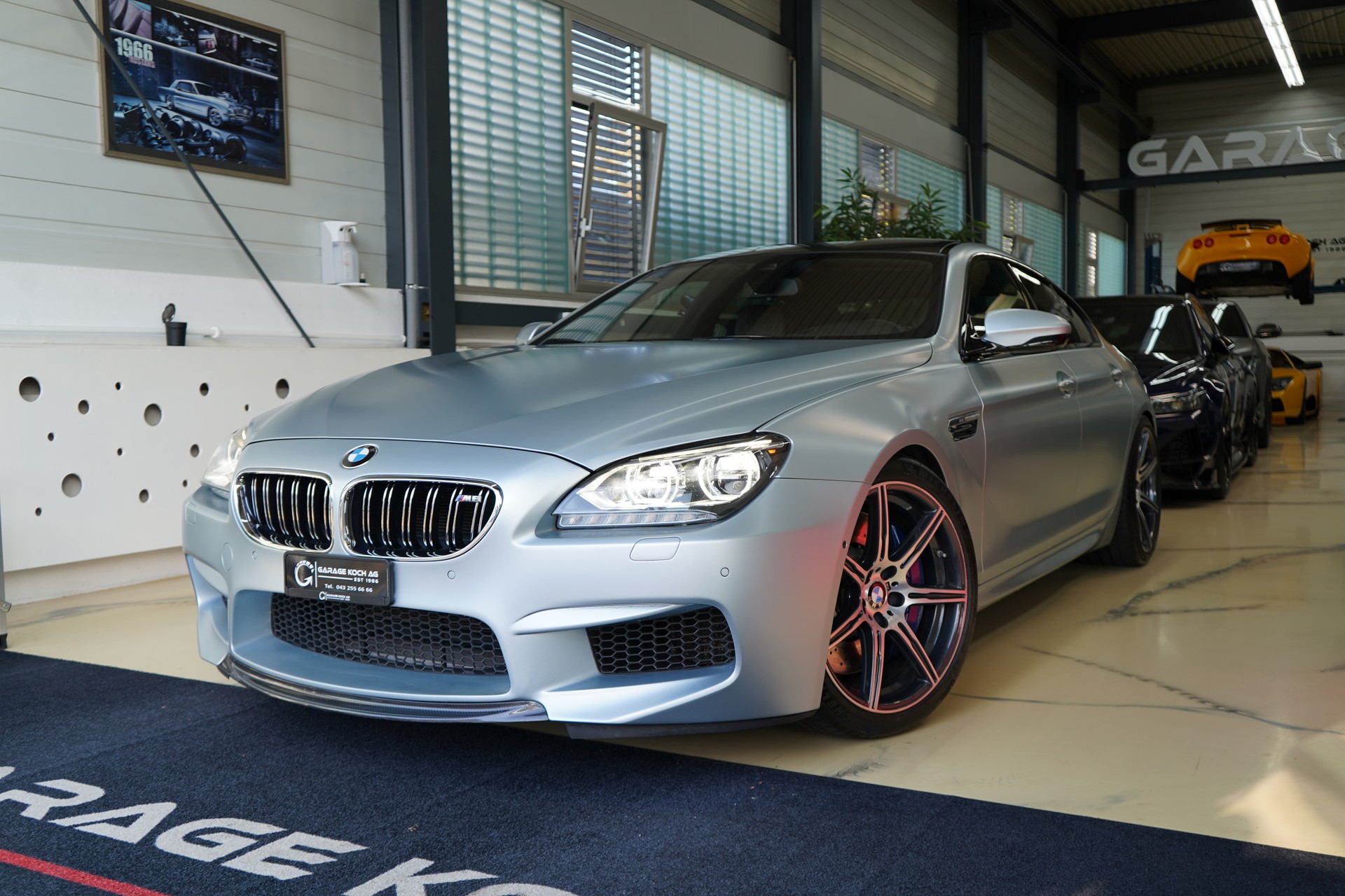 BMW M6 Gran Coupé Drivelogic / Frozen Silver Met. **-image-0