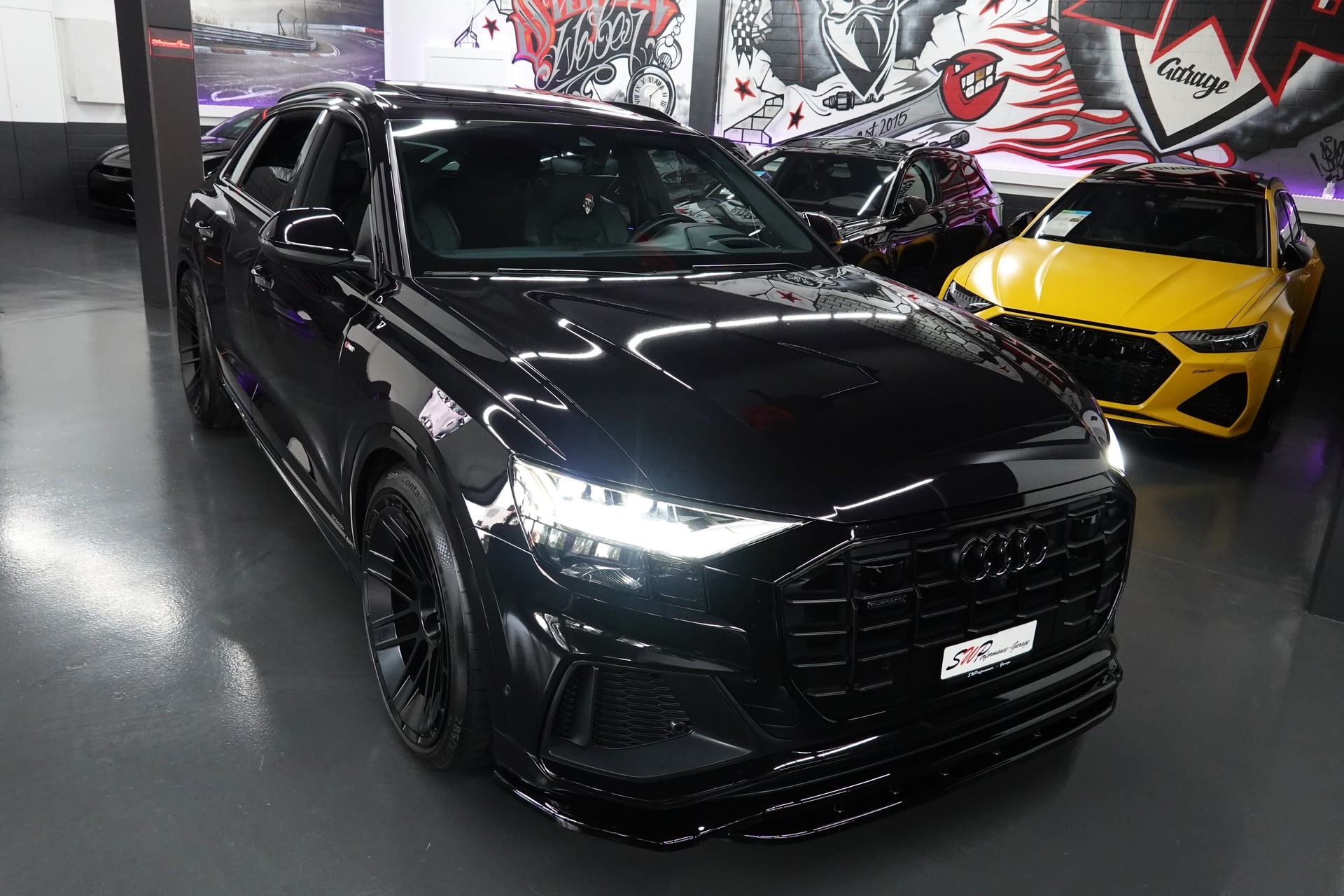 AUDI Q8 50 TDI QUATTRO TIPTRONIC FULL CH-FZ BLACK 23"SANSAR-image-57