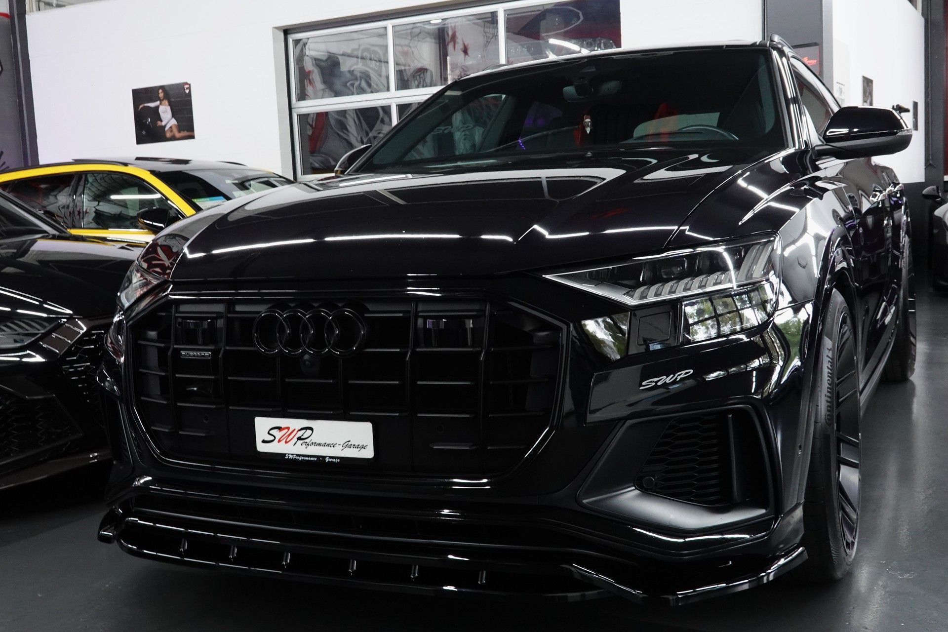 AUDI Q8 50 TDI QUATTRO TIPTRONIC FULL CH-FZ BLACK 23"SANSAR-image-2