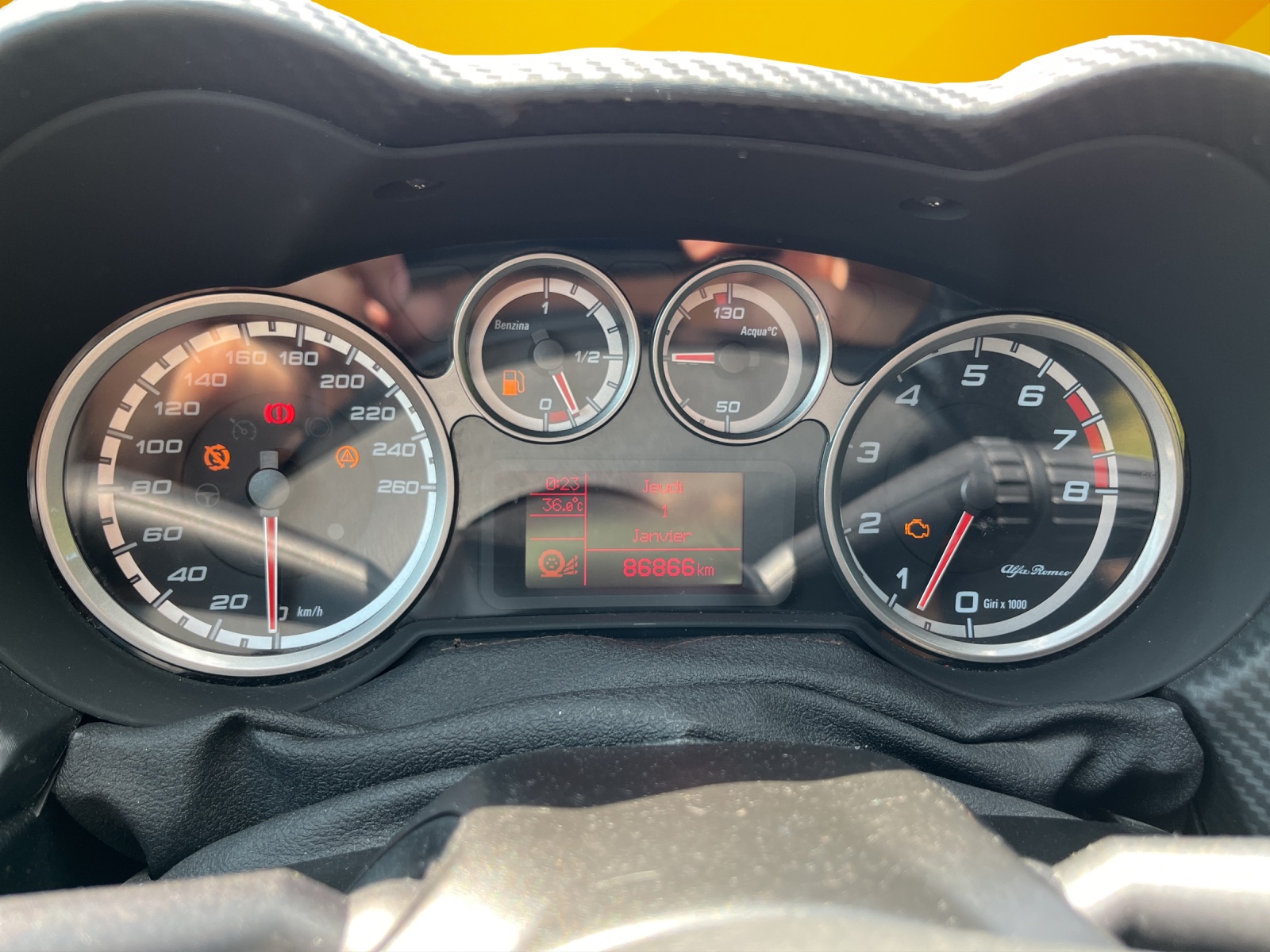 ALFA ROMEO MiTo 1.4 TB Quadrifoglio Verde *** TEMOIN MOTEUR / Multiair à remplacer ***-image-14