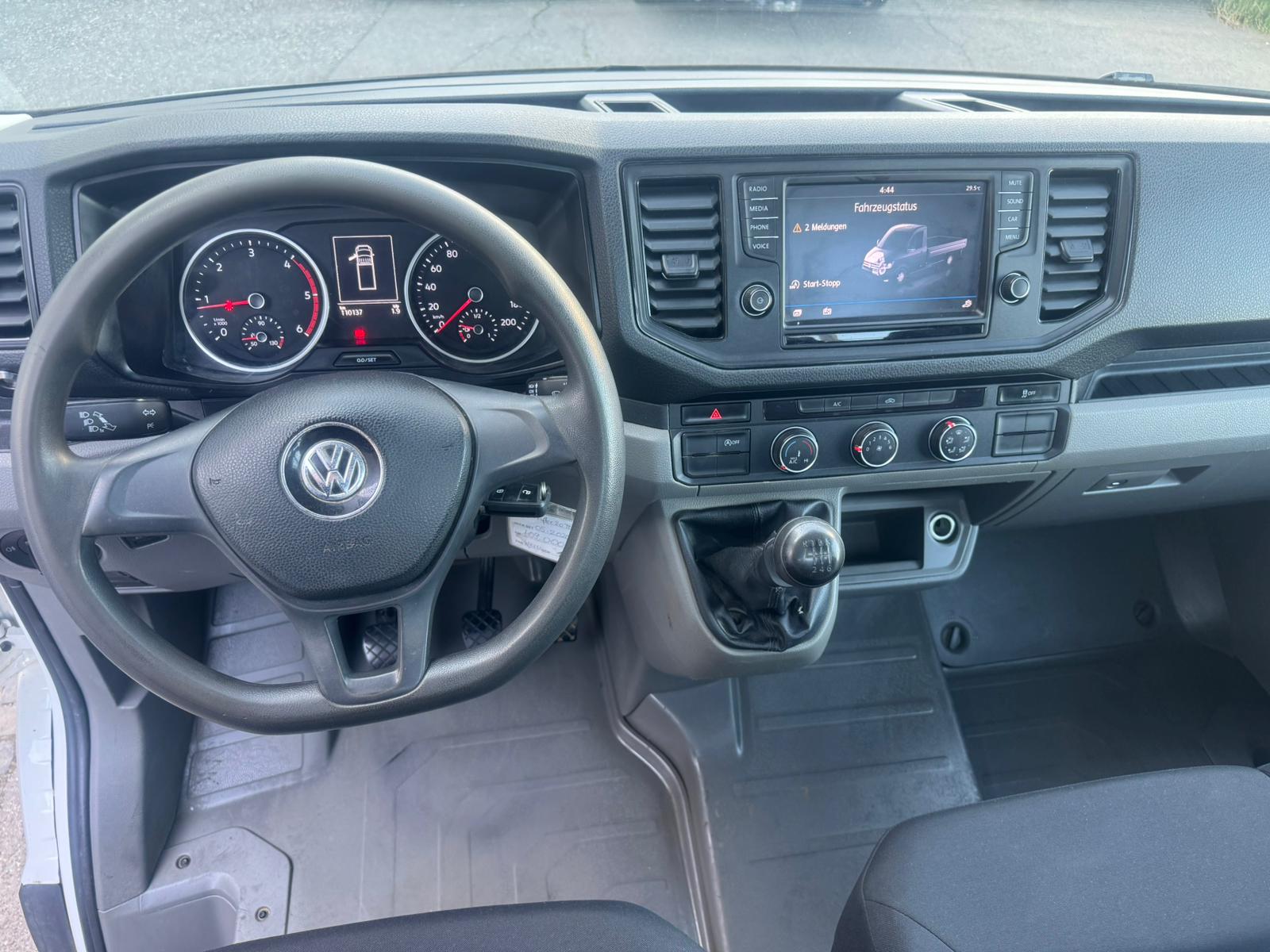 VW Crafter 35 2.0 TDI Entry L3 RWD ** 3-Plätzer ** 3-Seitenkipperbrücke ** Klimaanlage ** Anh-Kupplung 3500kg ** Nutzlast-1000kg-image-9