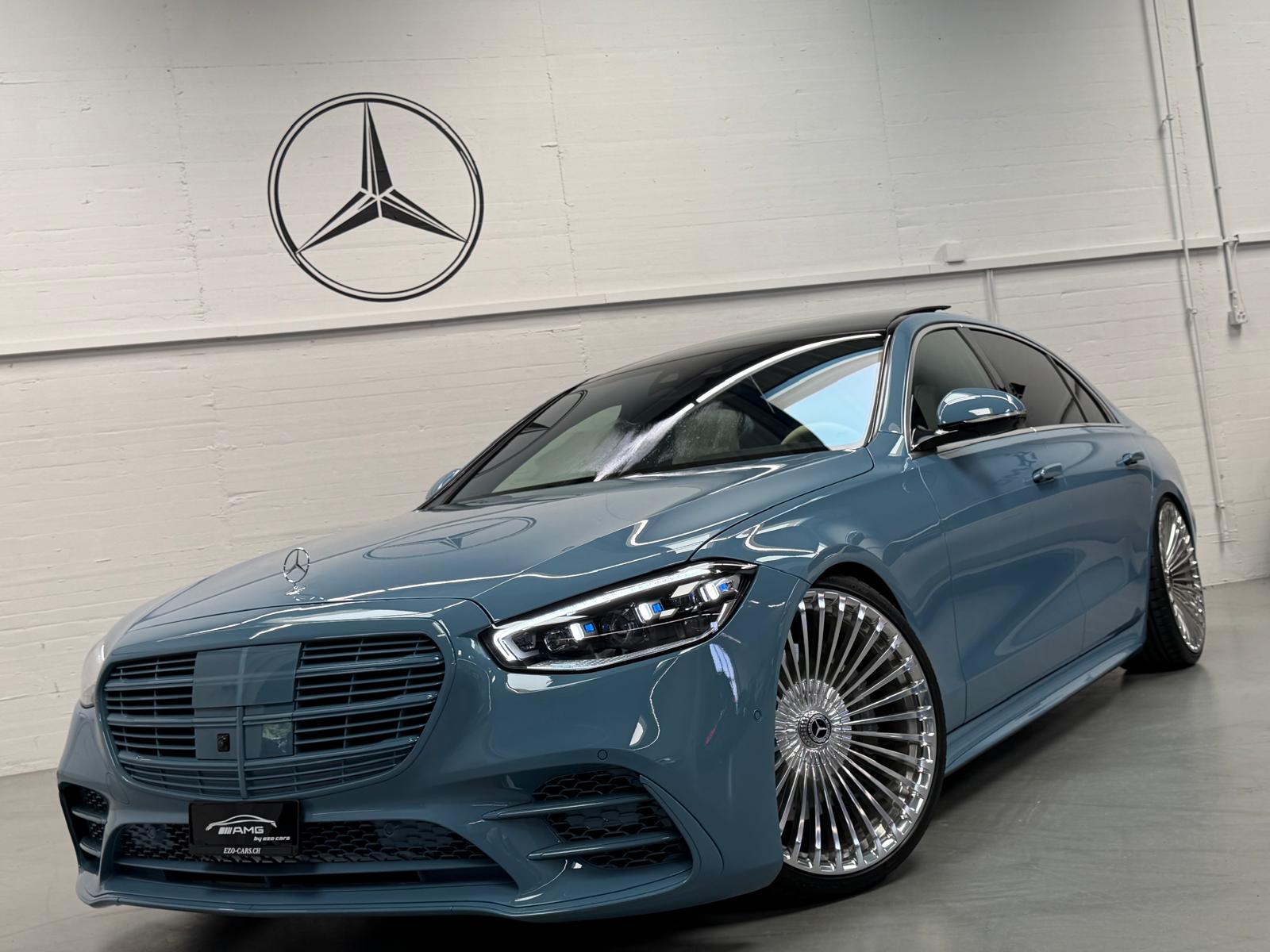 MERCEDES-BENZ S 500 L 4Matic AMG Full Blue Manufaktur 9G-Tronic 2Jahre Garantie & Gratisservice