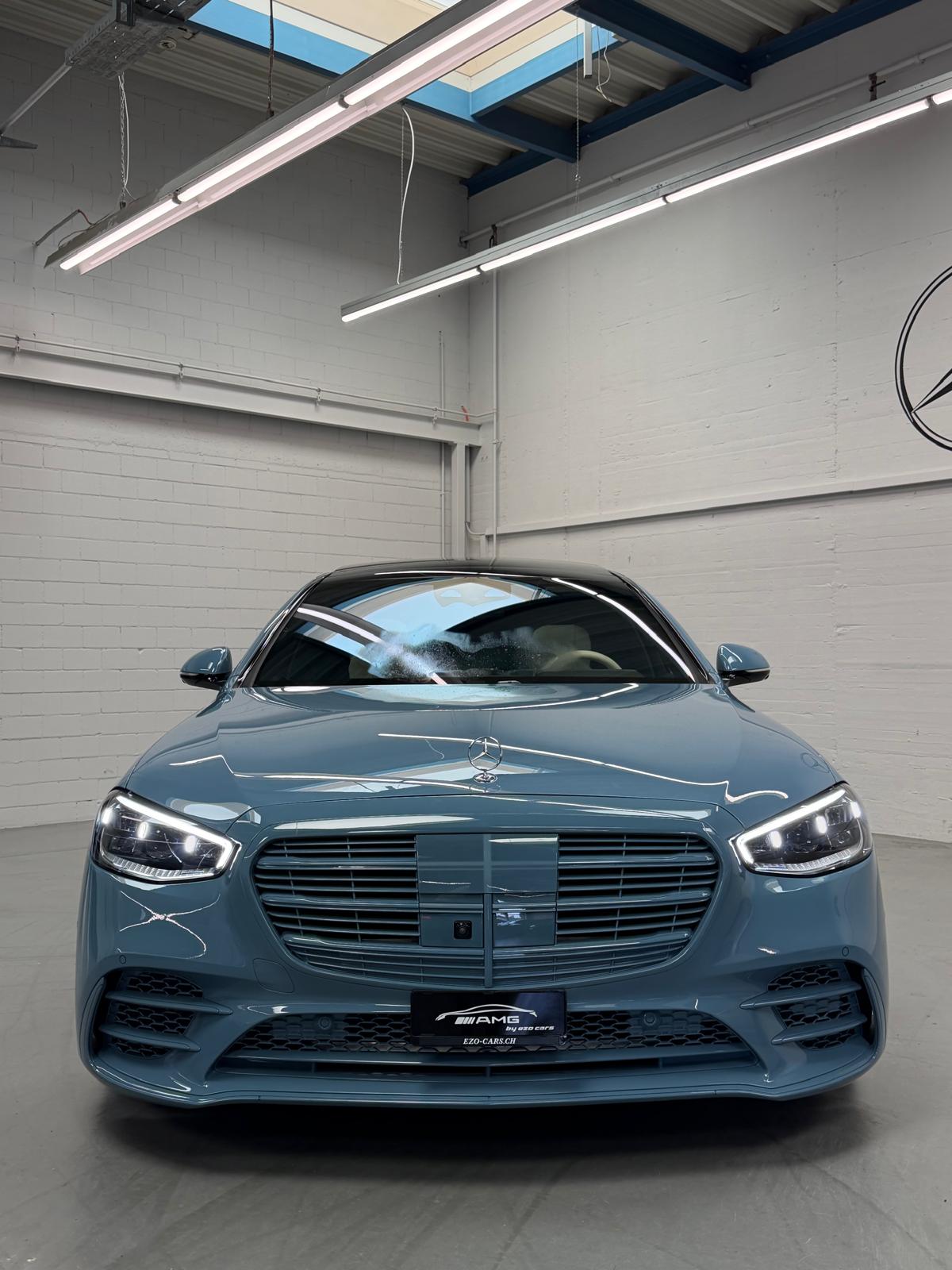 MERCEDES-BENZ S 500 L 4Matic AMG Full Blue Manufaktur 9G-Tronic 2Jahre Garantie & Gratisservice-showroom-element-2