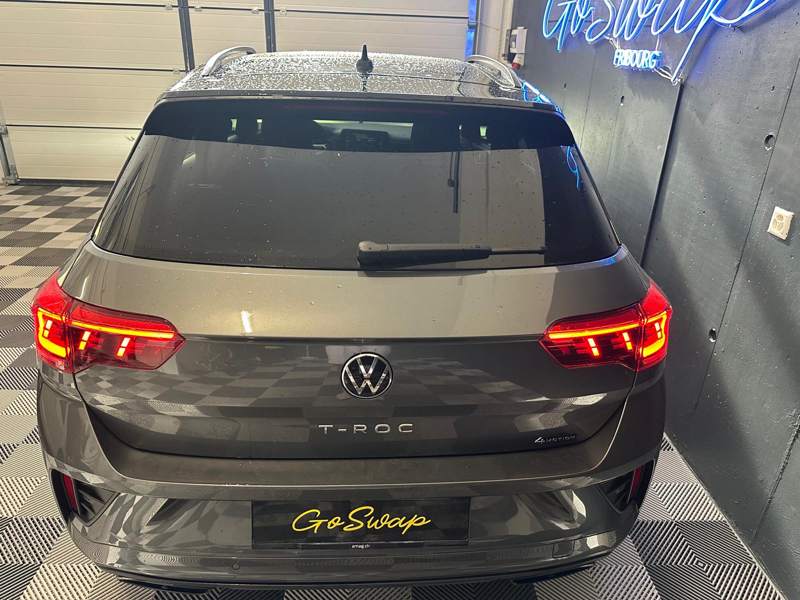 VW T-Roc 2.0 TSI R-Line DSG 4Motion *Black Style *Toit ouvrant *Extension de garantie-image-3