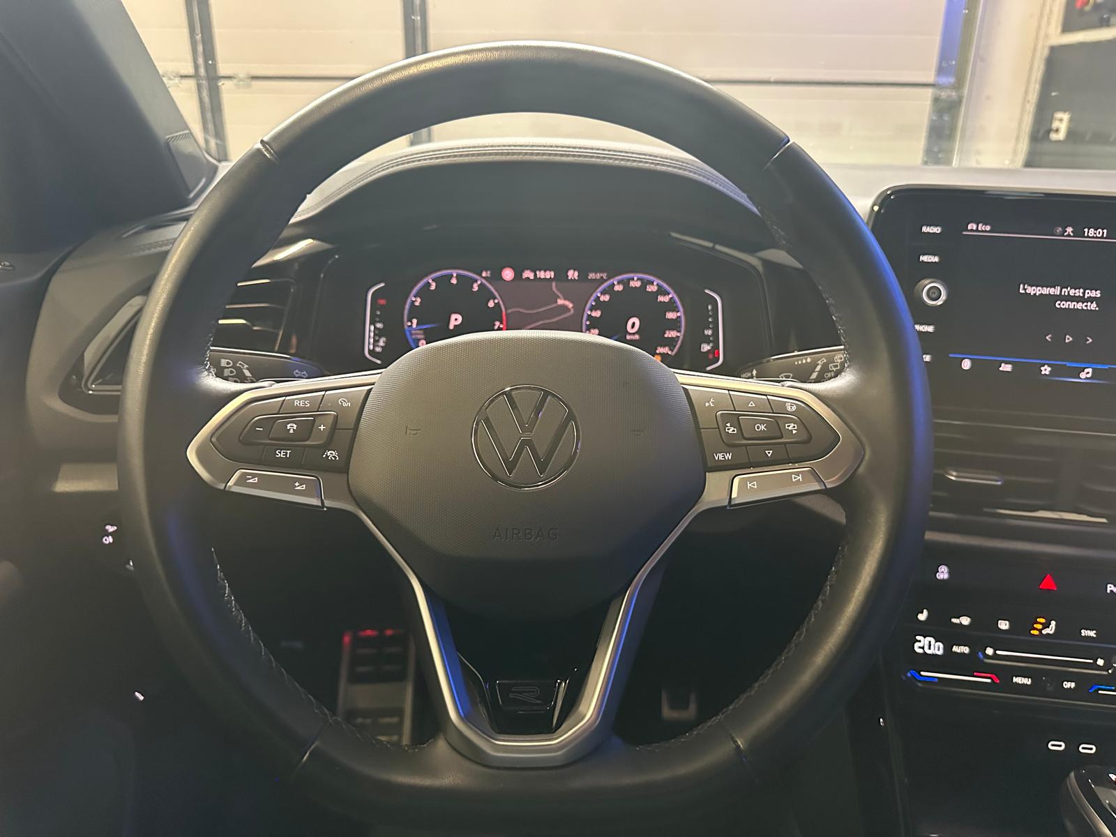 VW T-Roc 2.0 TSI R-Line DSG 4Motion *Black Style *Toit ouvrant *Extension de garantie-image-16