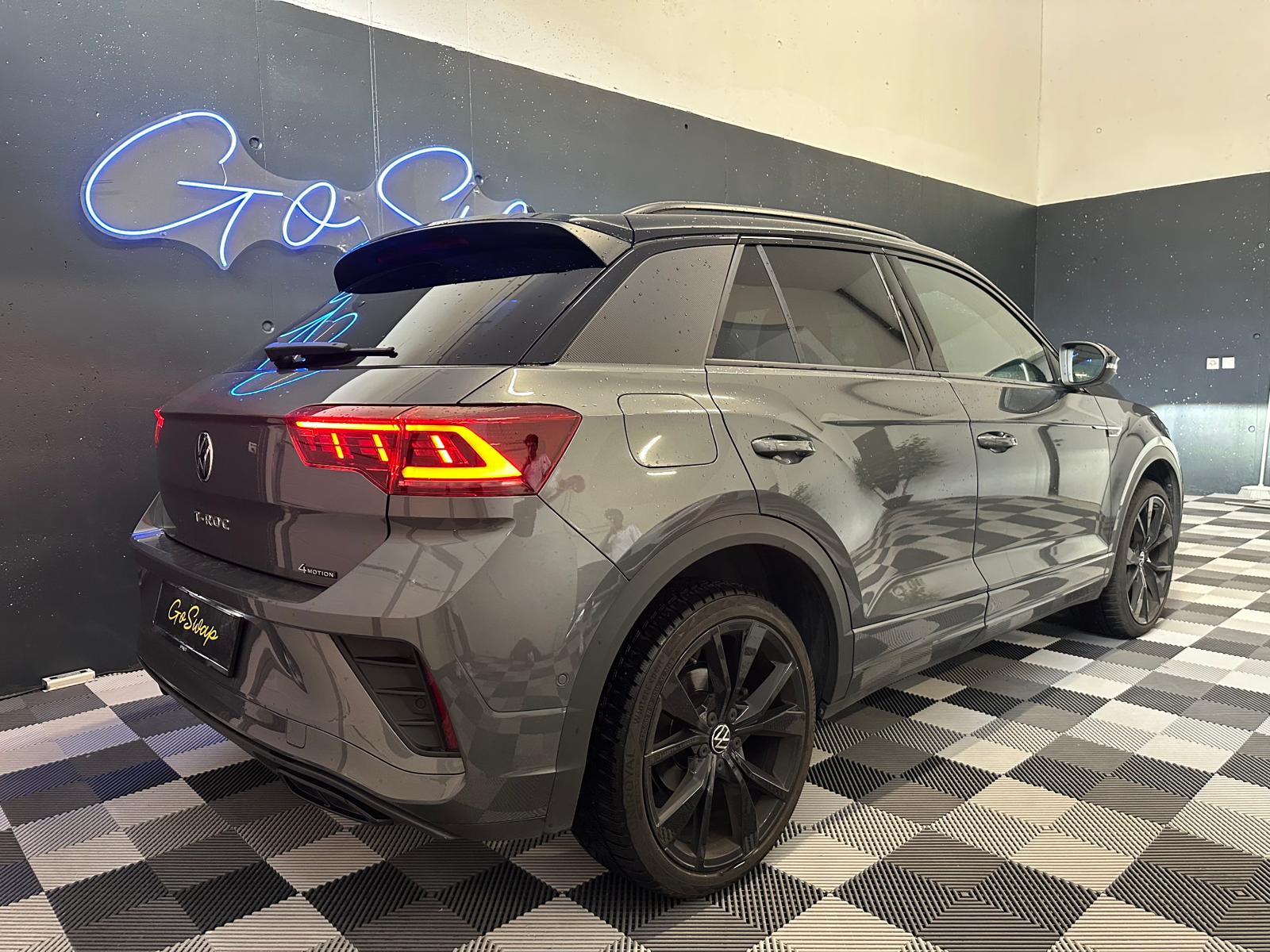 VW T-Roc 2.0 TSI R-Line DSG 4Motion *Black Style *Toit ouvrant *Extension de garantie-image-4