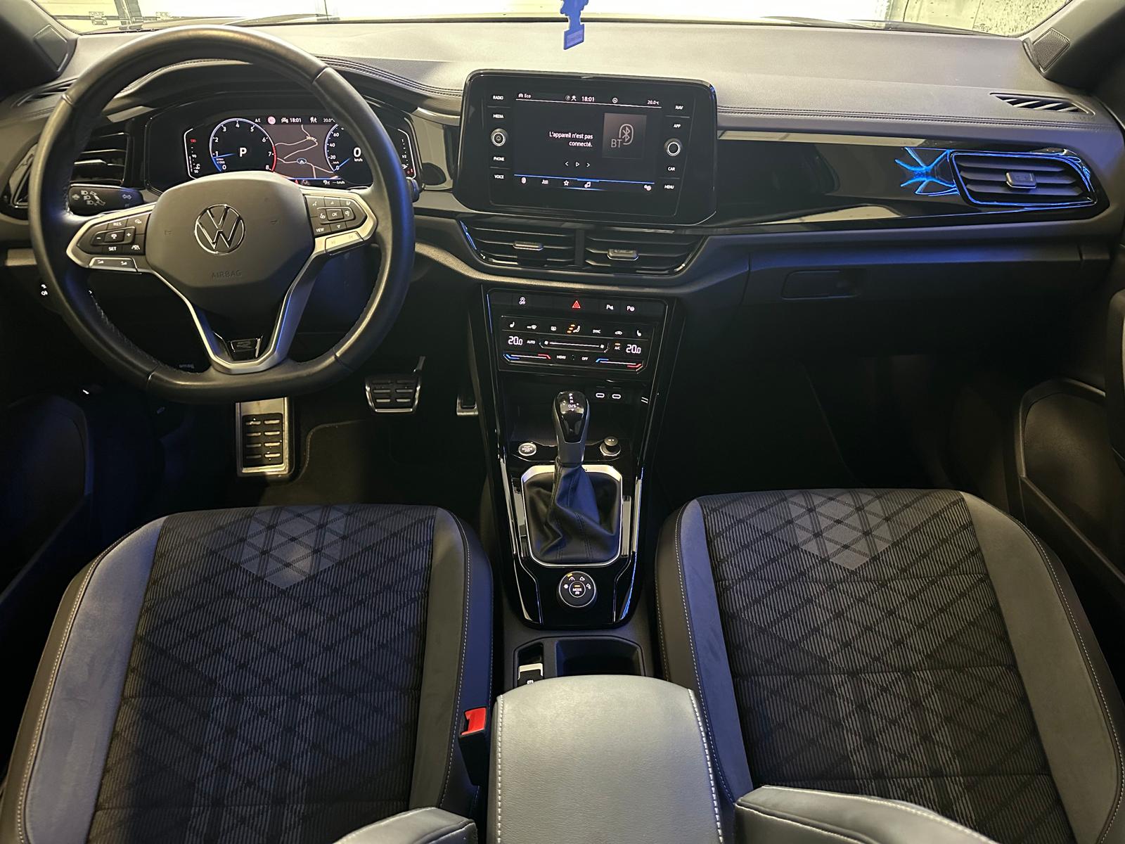 VW T-Roc 2.0 TSI R-Line DSG 4Motion *Black Style *Toit ouvrant *Extension de garantie-image-13