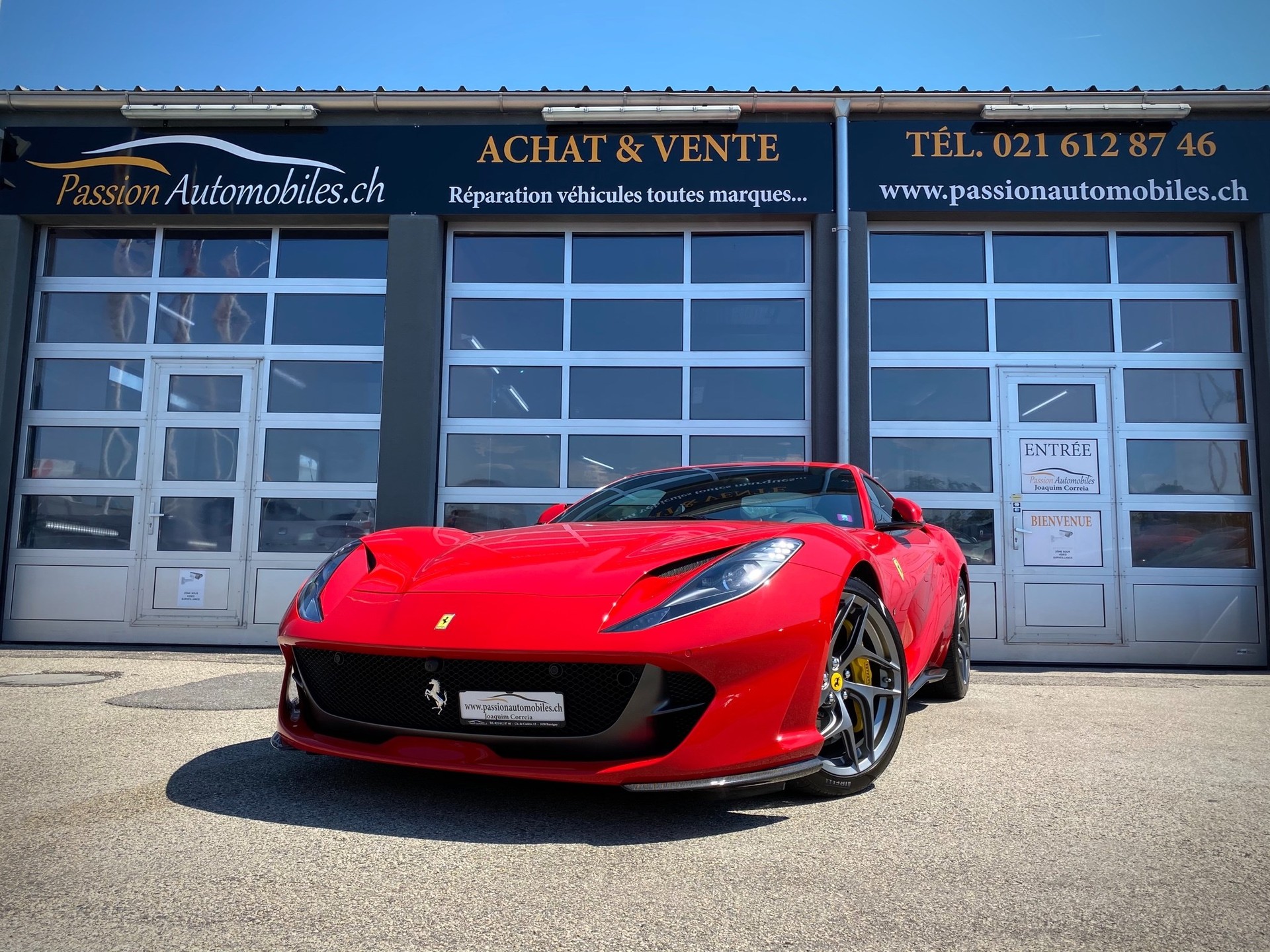 FERRARI 812 Superfast - Véhicule Suisse (CH)-image-15